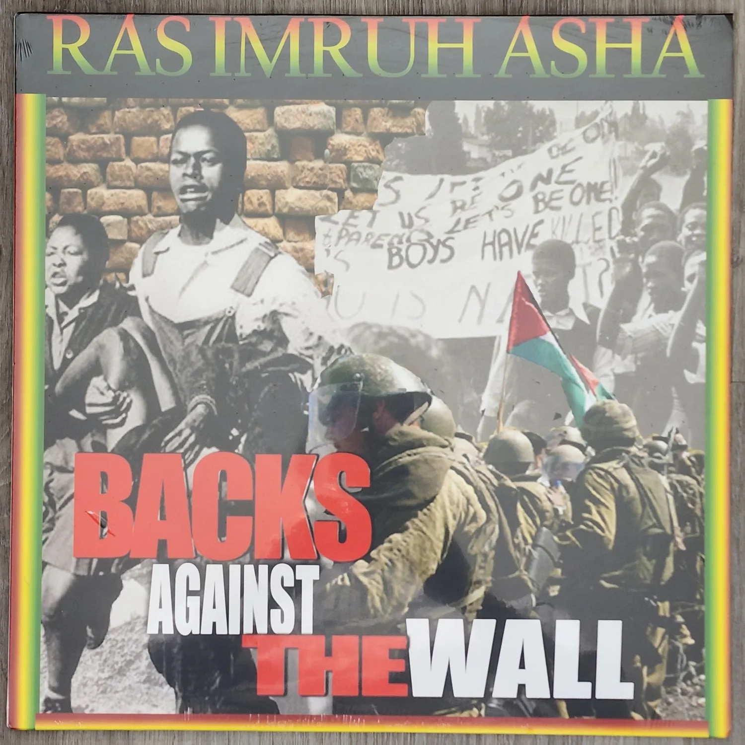Ras Imruh Asha - Backs Against The Wall - LP — I-ROOTS RECORDS