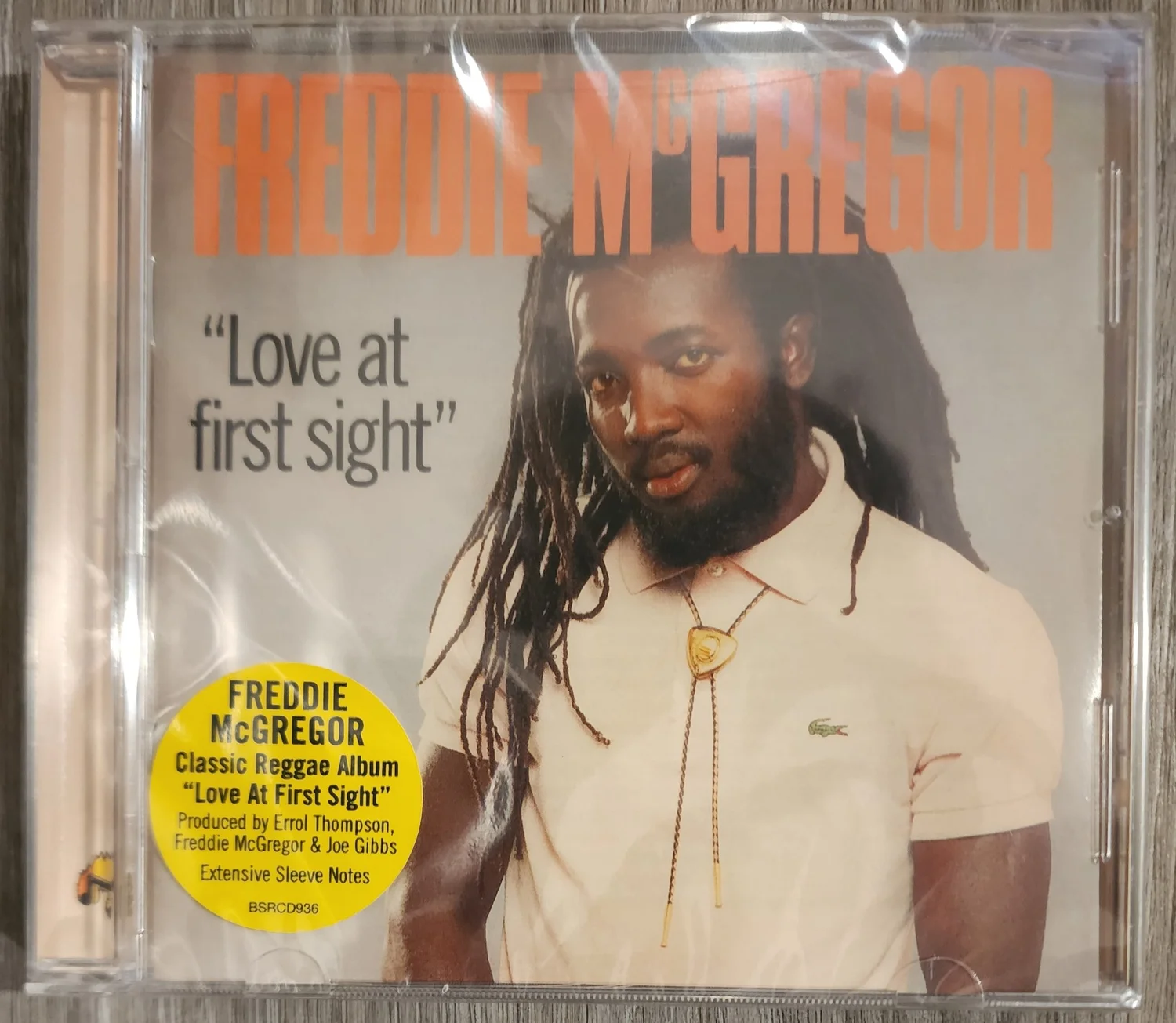 BSRCD-96 - Freddie McGregor - Love At First Sight - CD — I-Roots