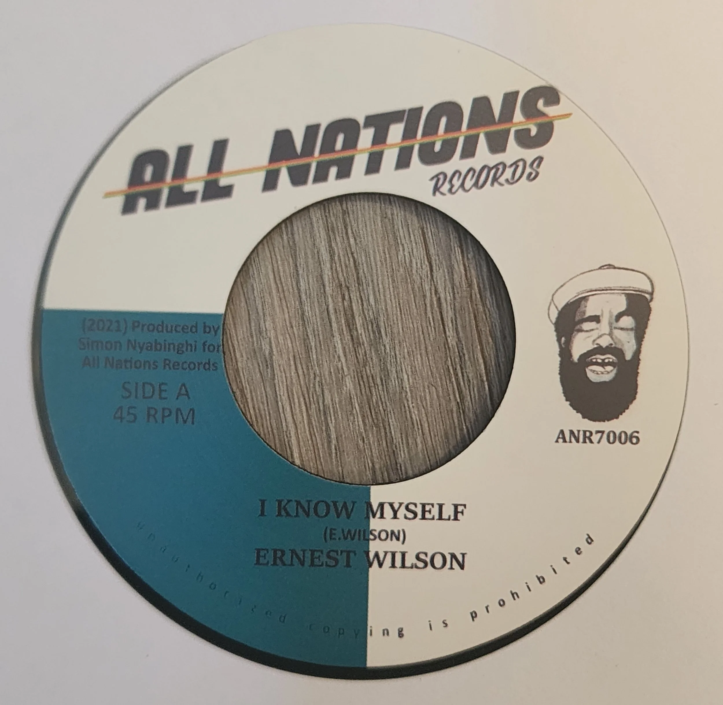 ANR-7006 - Ernest Wilson / Simon Nyabinghi - I Know Myself + Dub - 7"