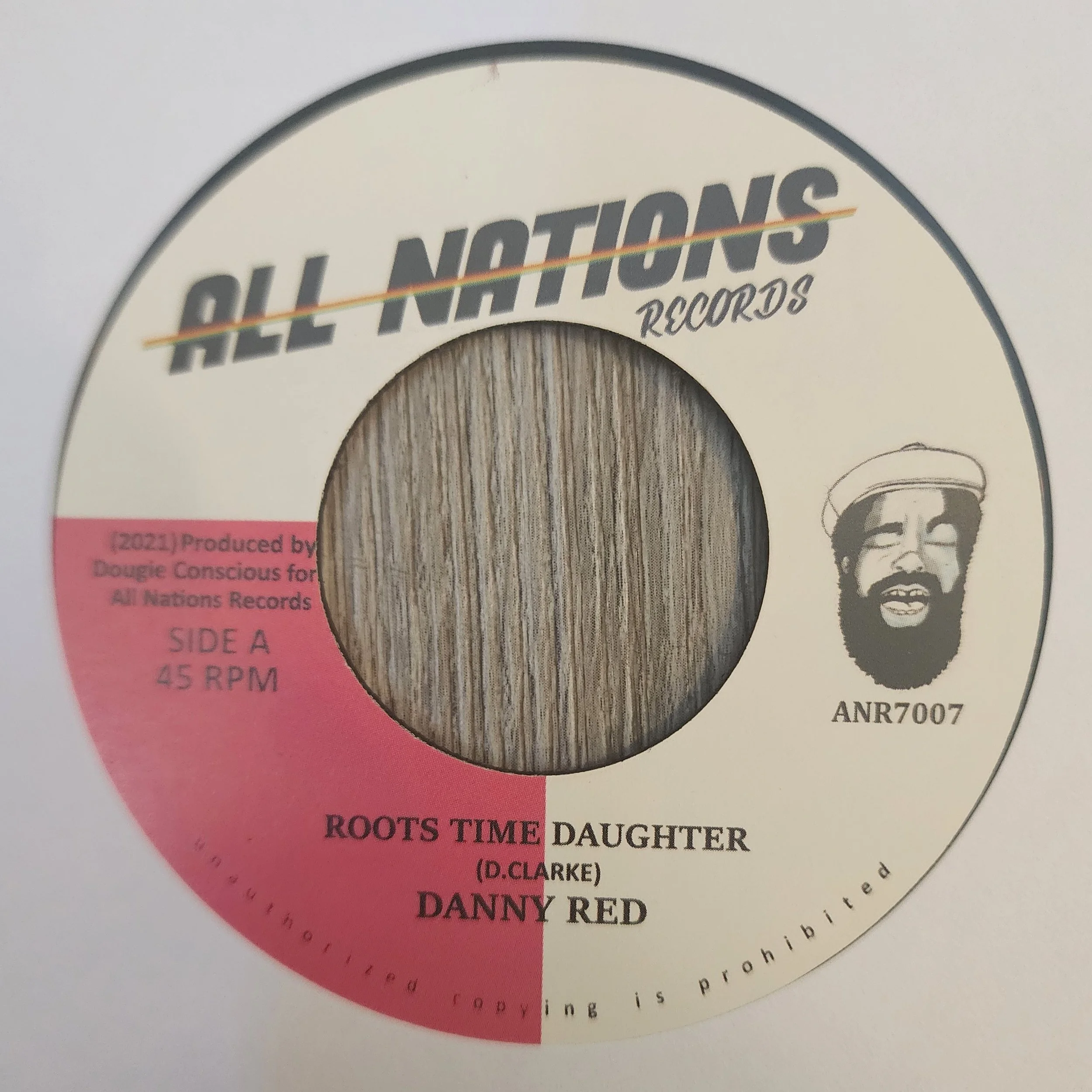 ANR-7007 - Danny Red / Dougie Conscious - Roots Time Daughter + Dub - 7''