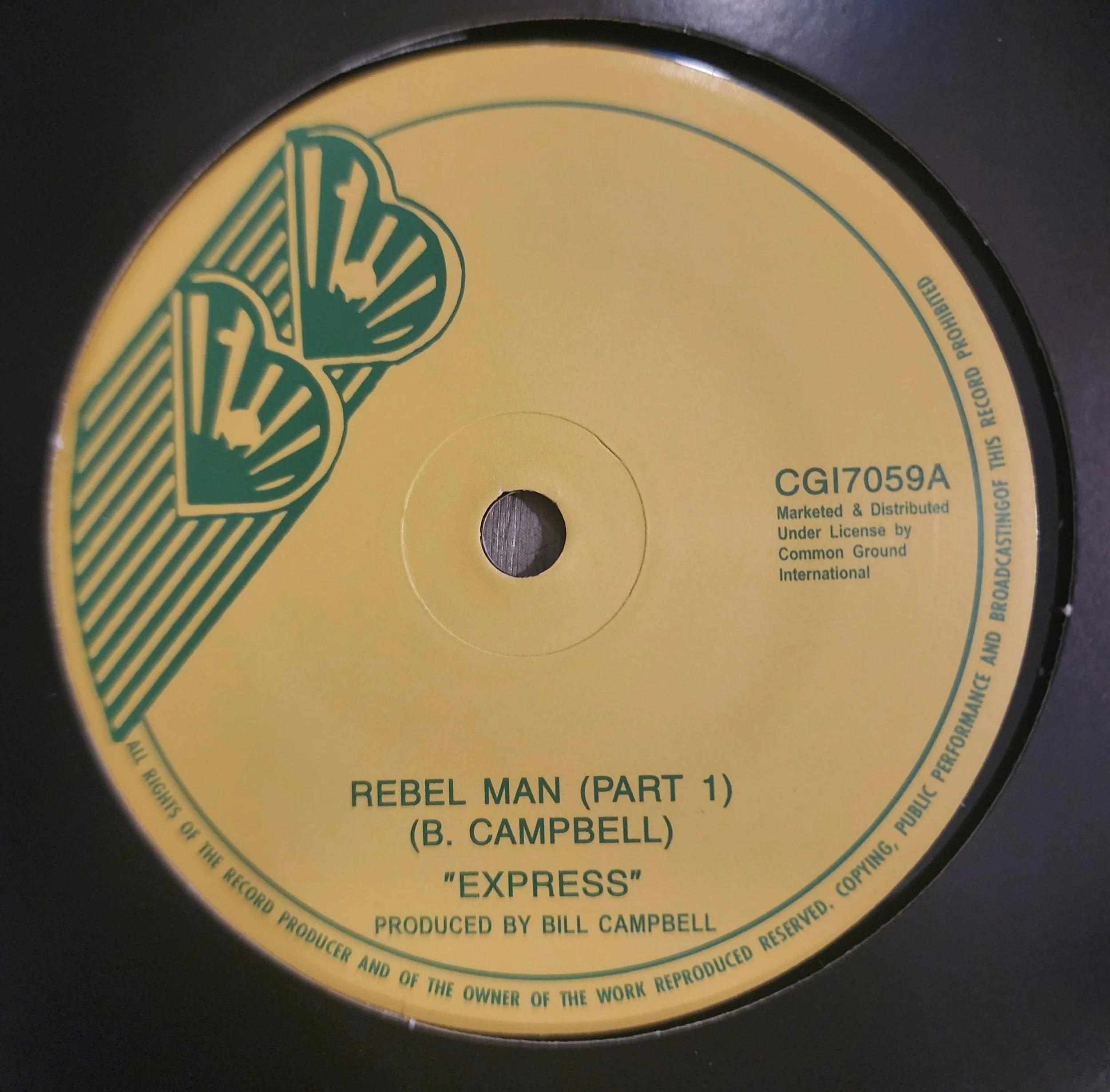 CGI-7059 - Express - Rebel Man + Part 2 - 7"