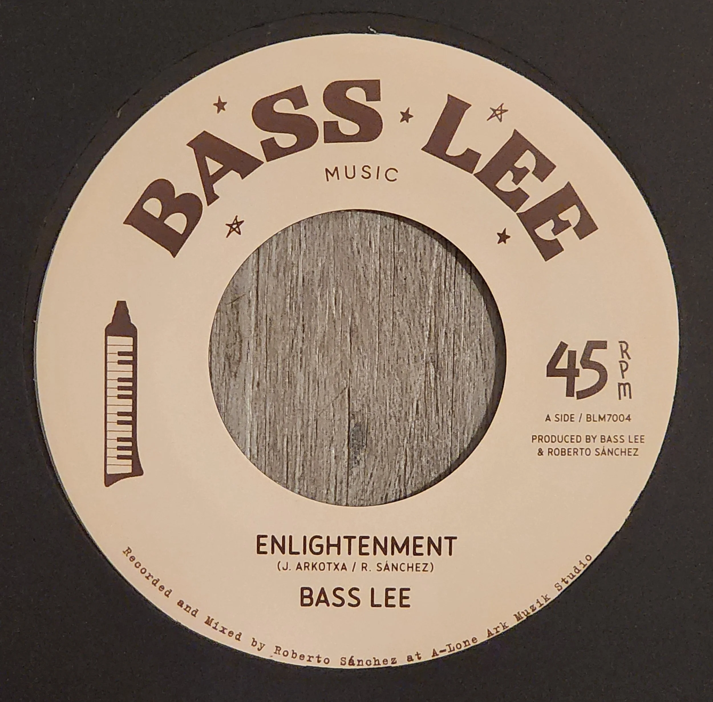 BLM-7004 Bass Lee - Enlightenment + Dub - 7''