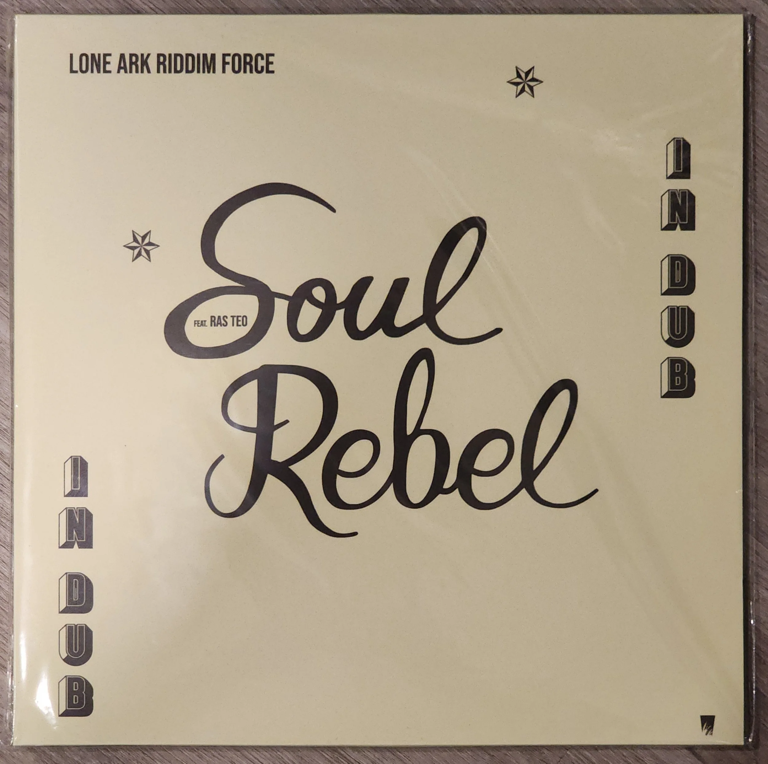 ARKLP-020 Lone Ark Riddim Force / Ras Teo - Soul Rebel In Dub - LP