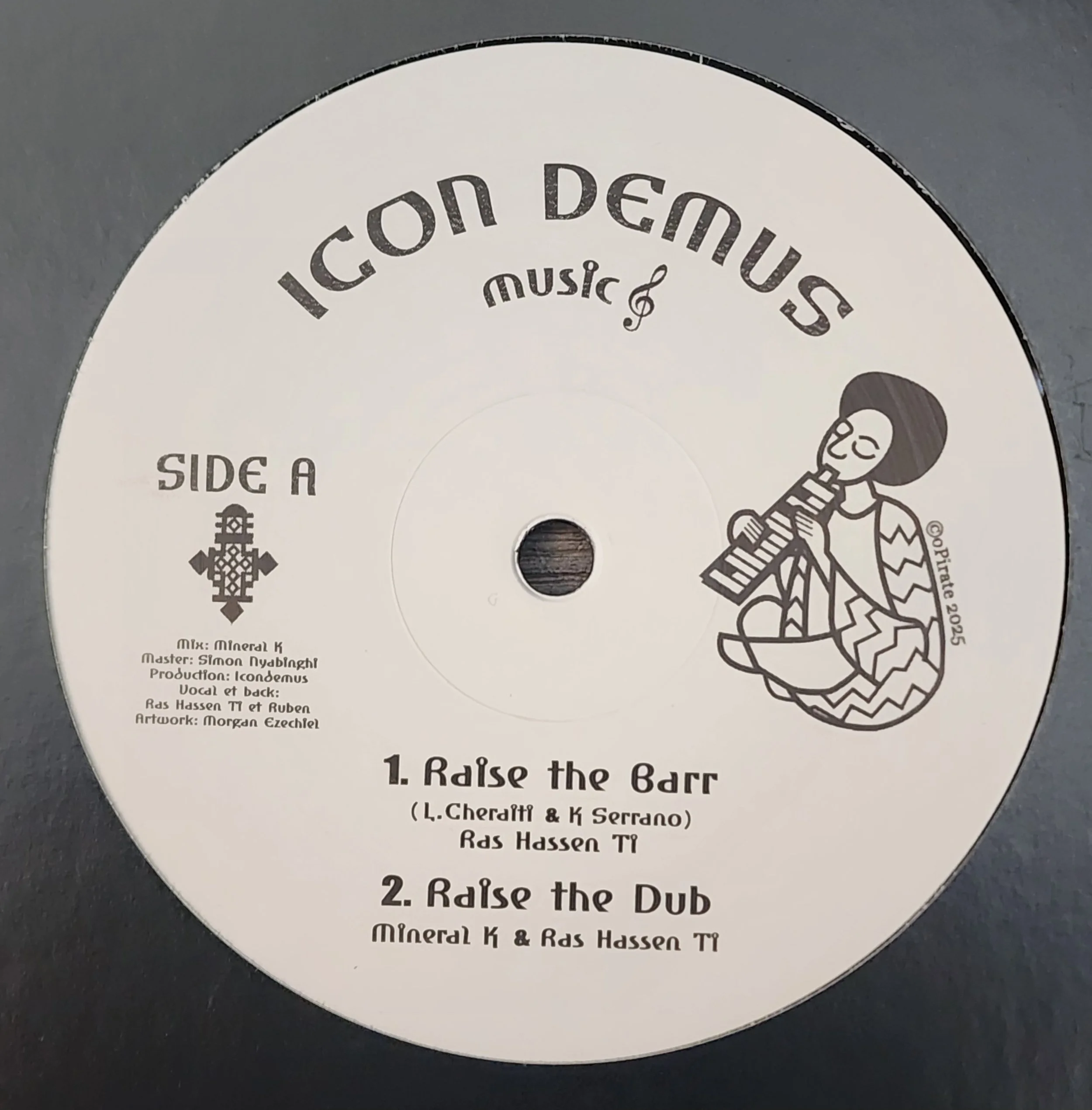 Ras Hassen-Ti / Icondemus - Raise the Bar + RaiseThe Melody - 12"