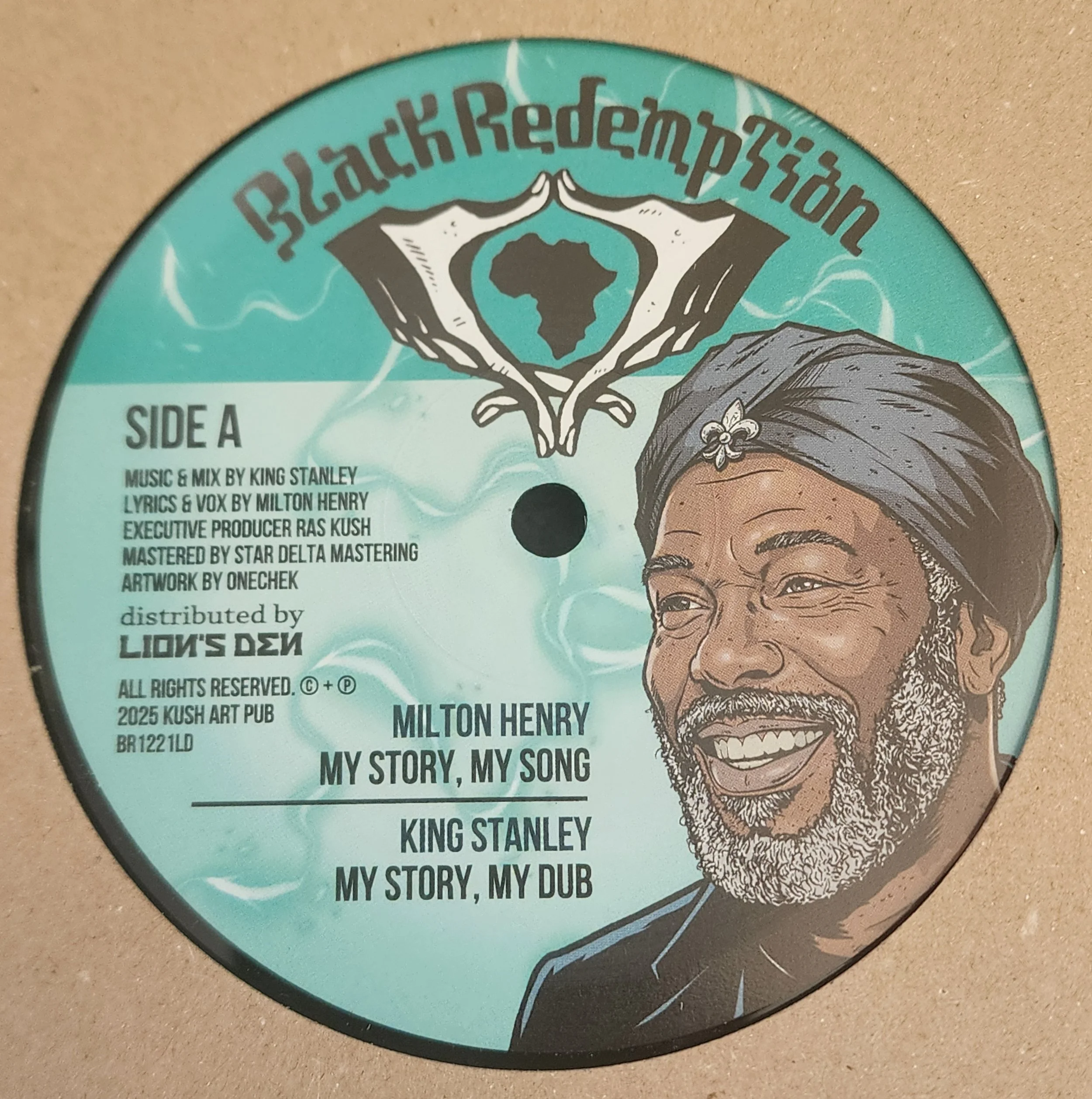 BR1221LD - Milton Henry / King Stanley - My Story, My Song + Lake of Fire - 12''