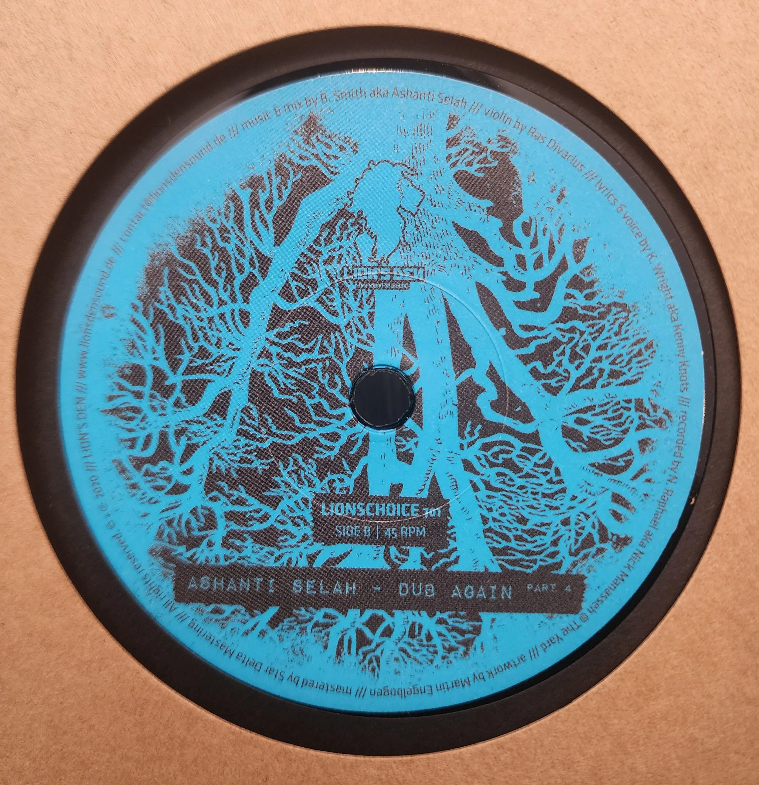 LC701 - Kenny Knots / Ashanti Selah - Rise Again + Dub Again - 7''