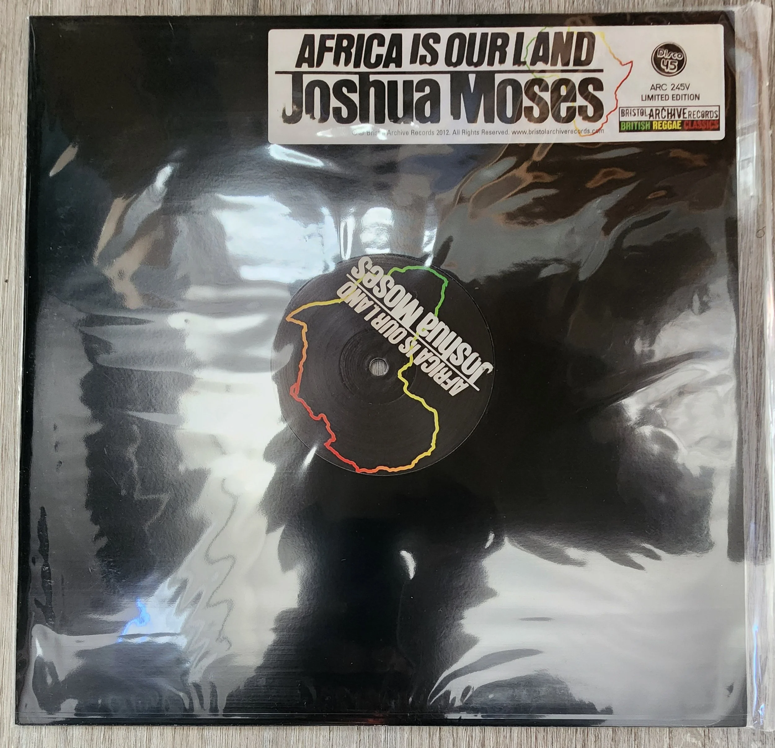ARC-245V - Johua Moses / Dennis Bovell - Africa is Our Land + Dub - 12"