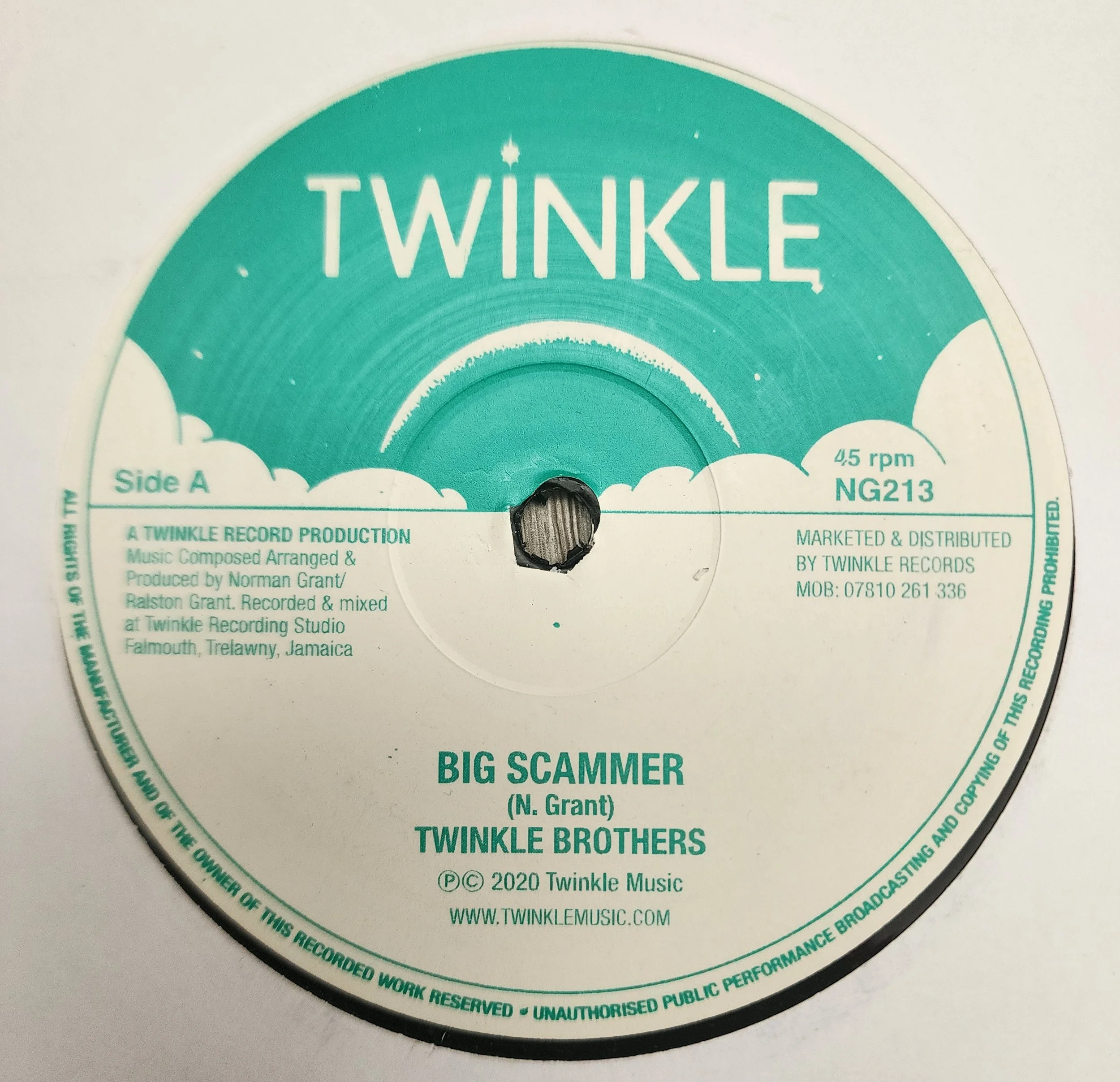 NG-213 - Twinkle Brothers - Big Scammer + Worry Bout Me - 12"
