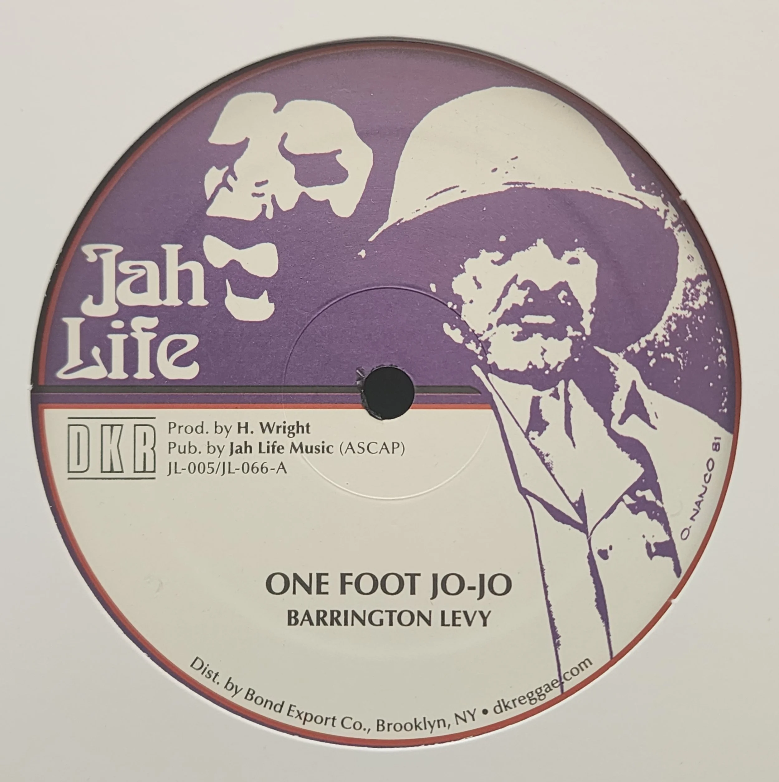 JL-066 - Barrington Levy - One Foot Jo-Jo + To Love Someone -  12