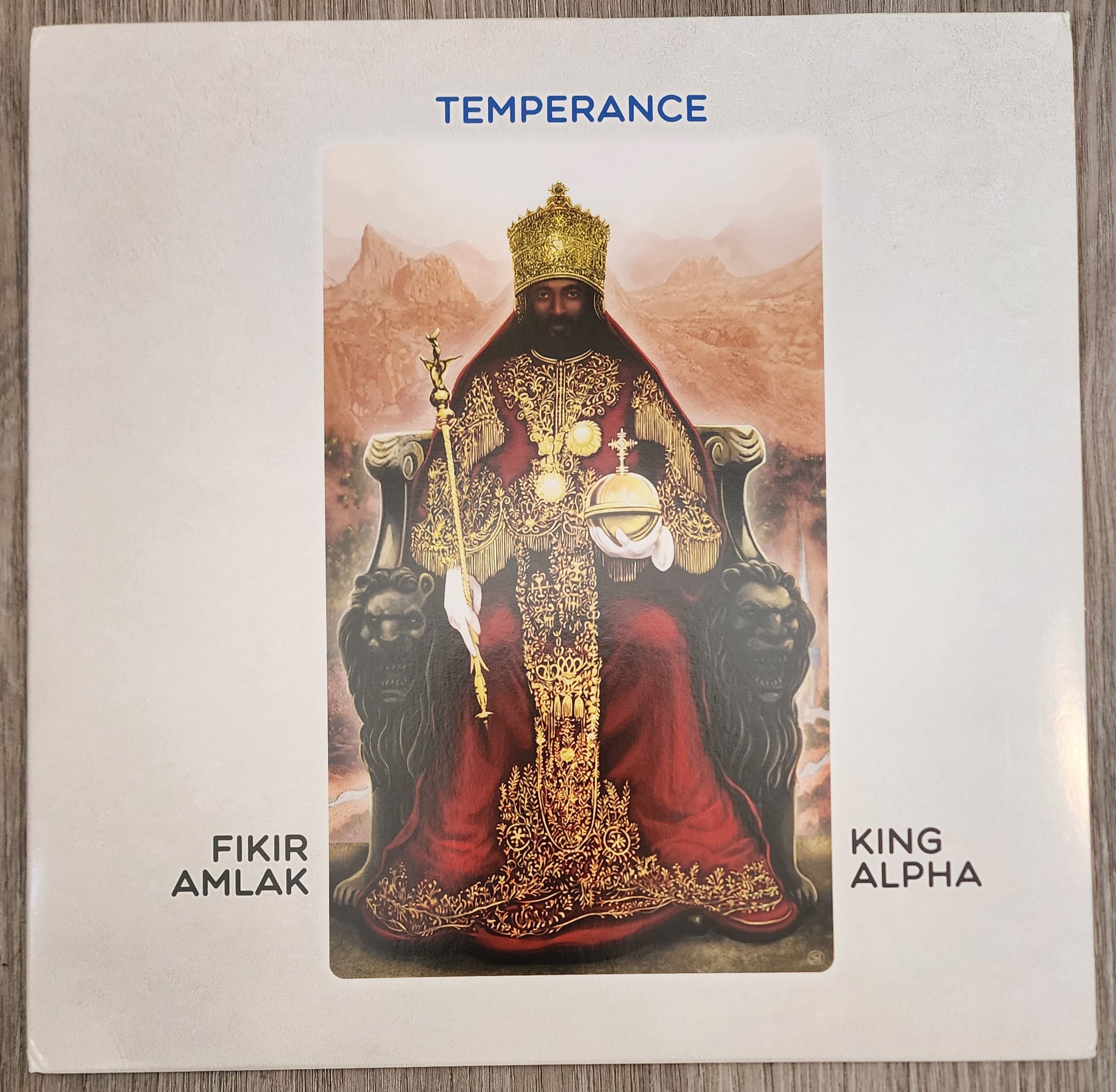 AR-LP002 - Fikir Amlak & King Alpha - Temperance LP (Pre-order for March 20)