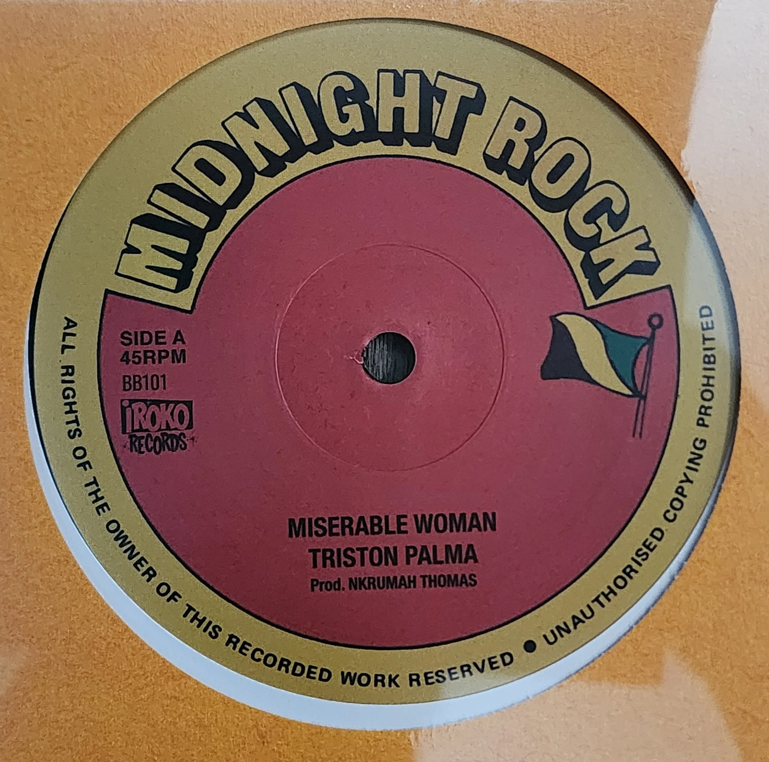 BB-101 - Triston Palmer / Earl Cunningham - Miserable Woman +  Cool Profile - 12