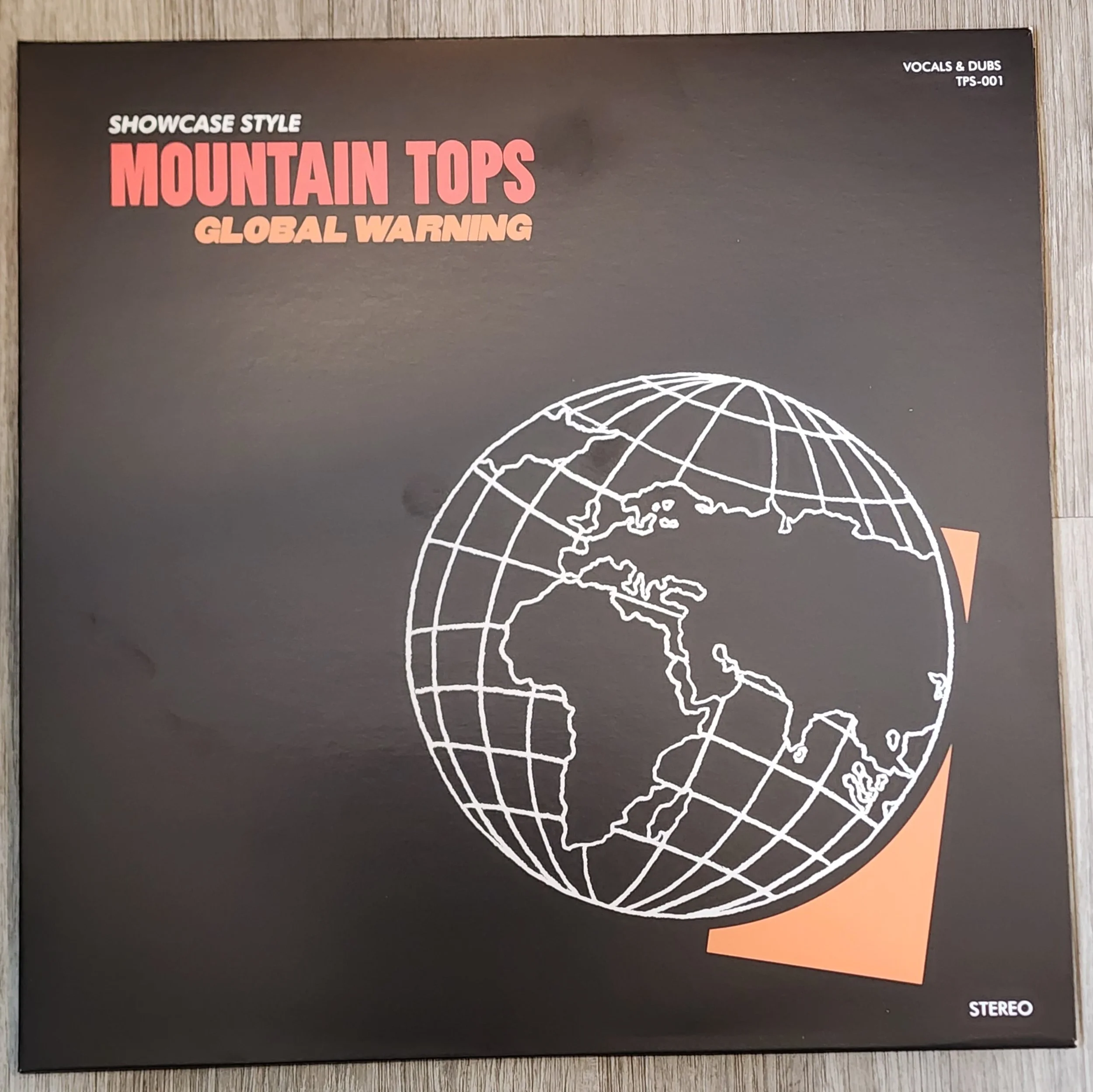 TSP-001 - Mountain Tops – Global Warning - Showcase Style - LP