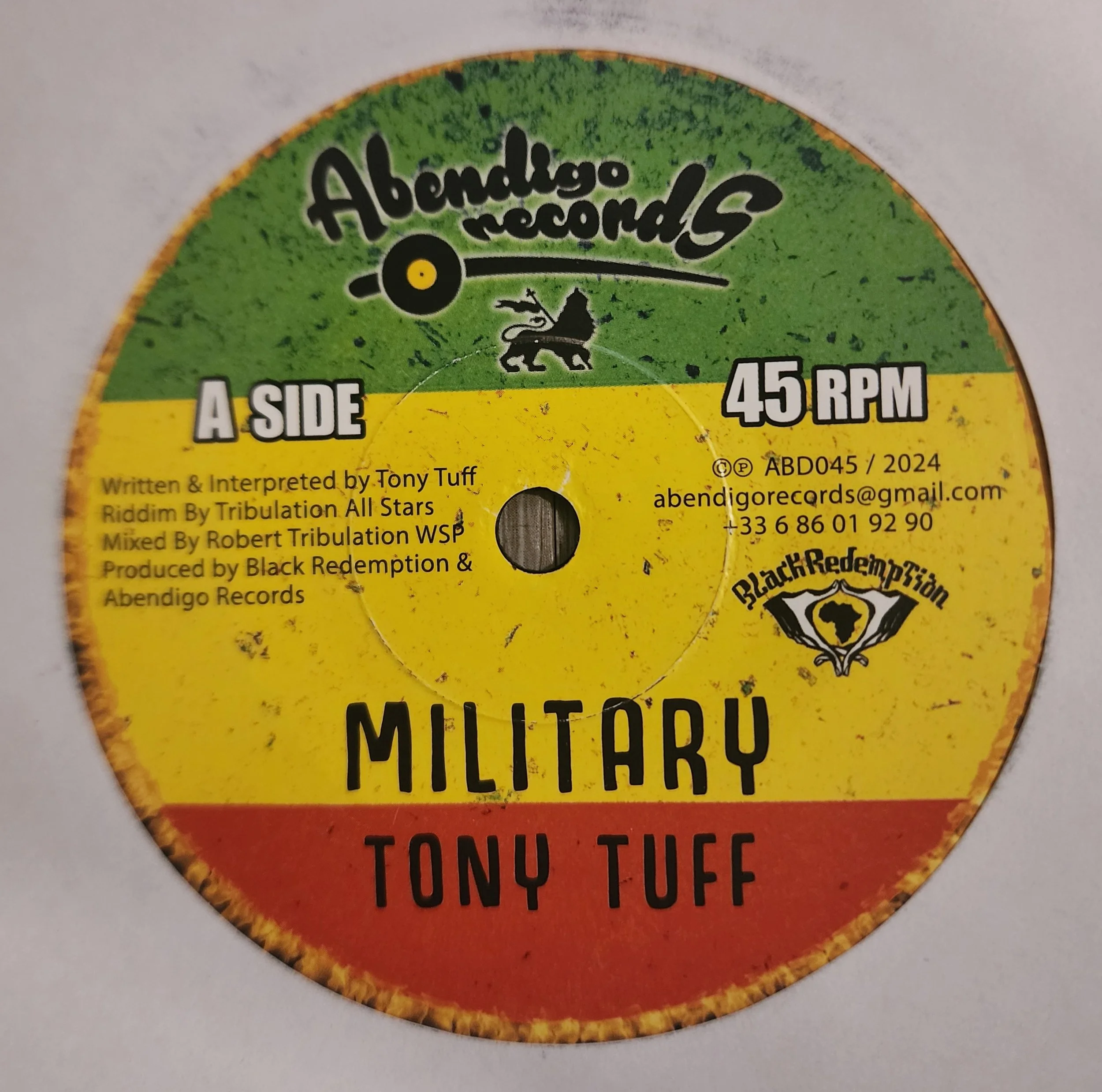 ABD-045 - Tony Tuff - Military + Version - 7"