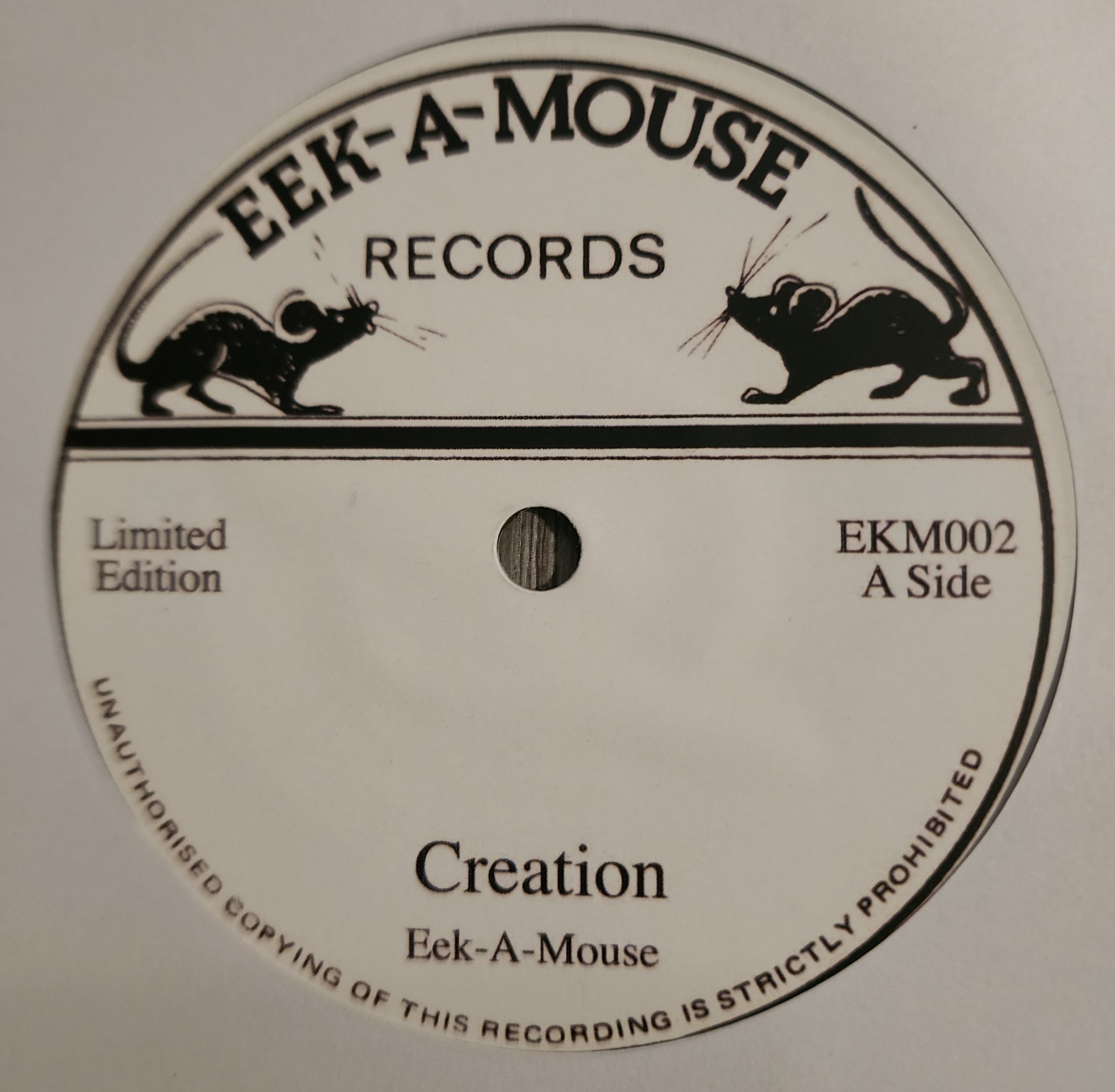 EKM-002 - Eek-A-Mouse - Creation + Creation Dub - 7"