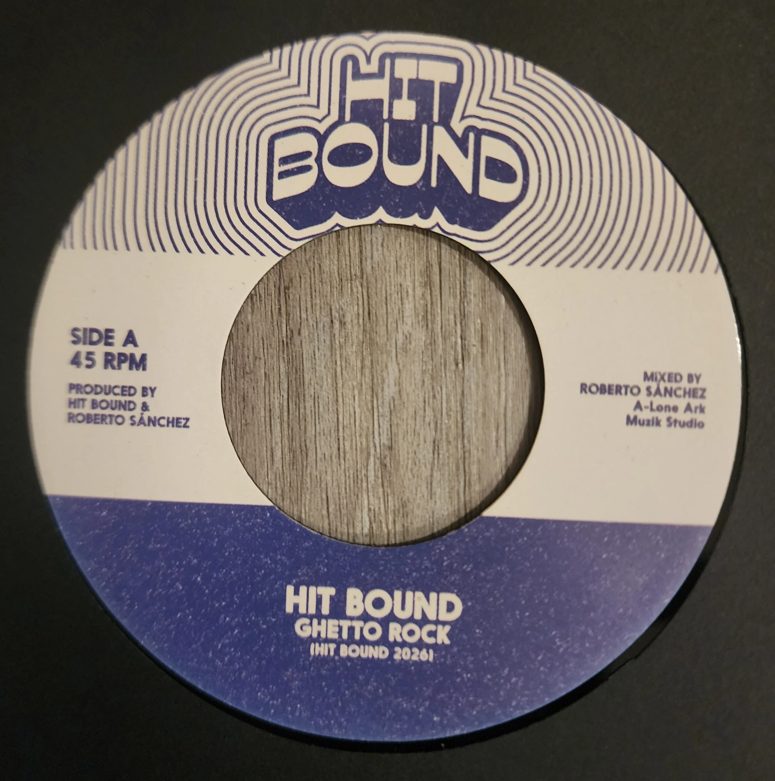 Hit Bound - Ghetto Rock + Golden Tile - 7''