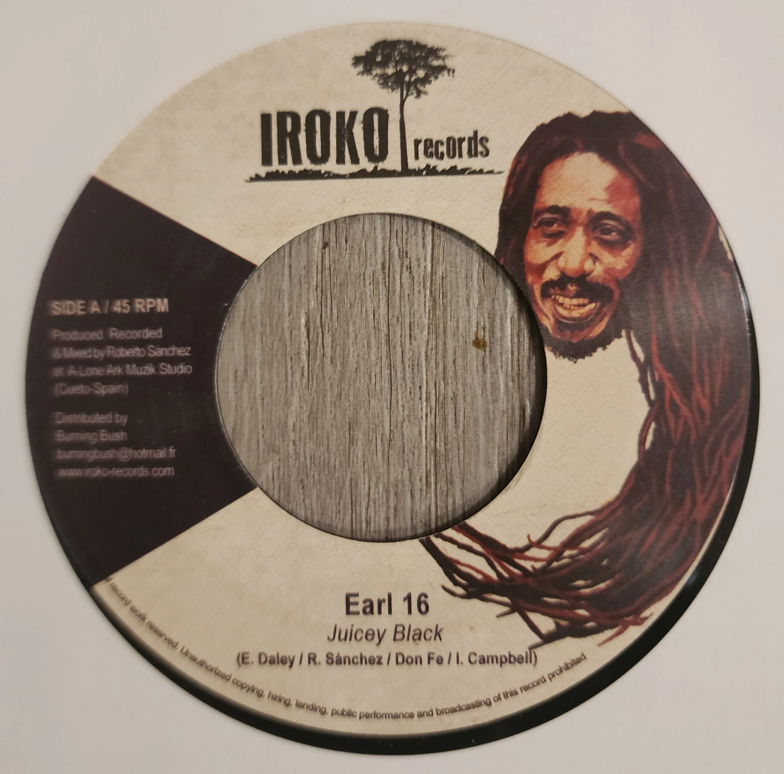 Earl Sixteen / The Producers - Juicey Black + Juicey Version - 7''