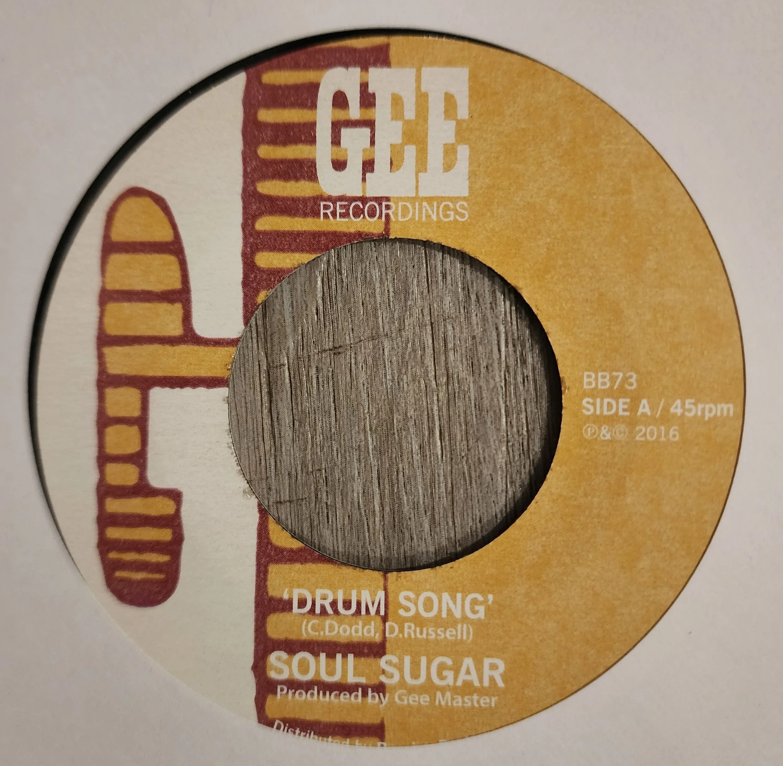 BB-73 - Soul Sugar - Drum Song + Version - 7''