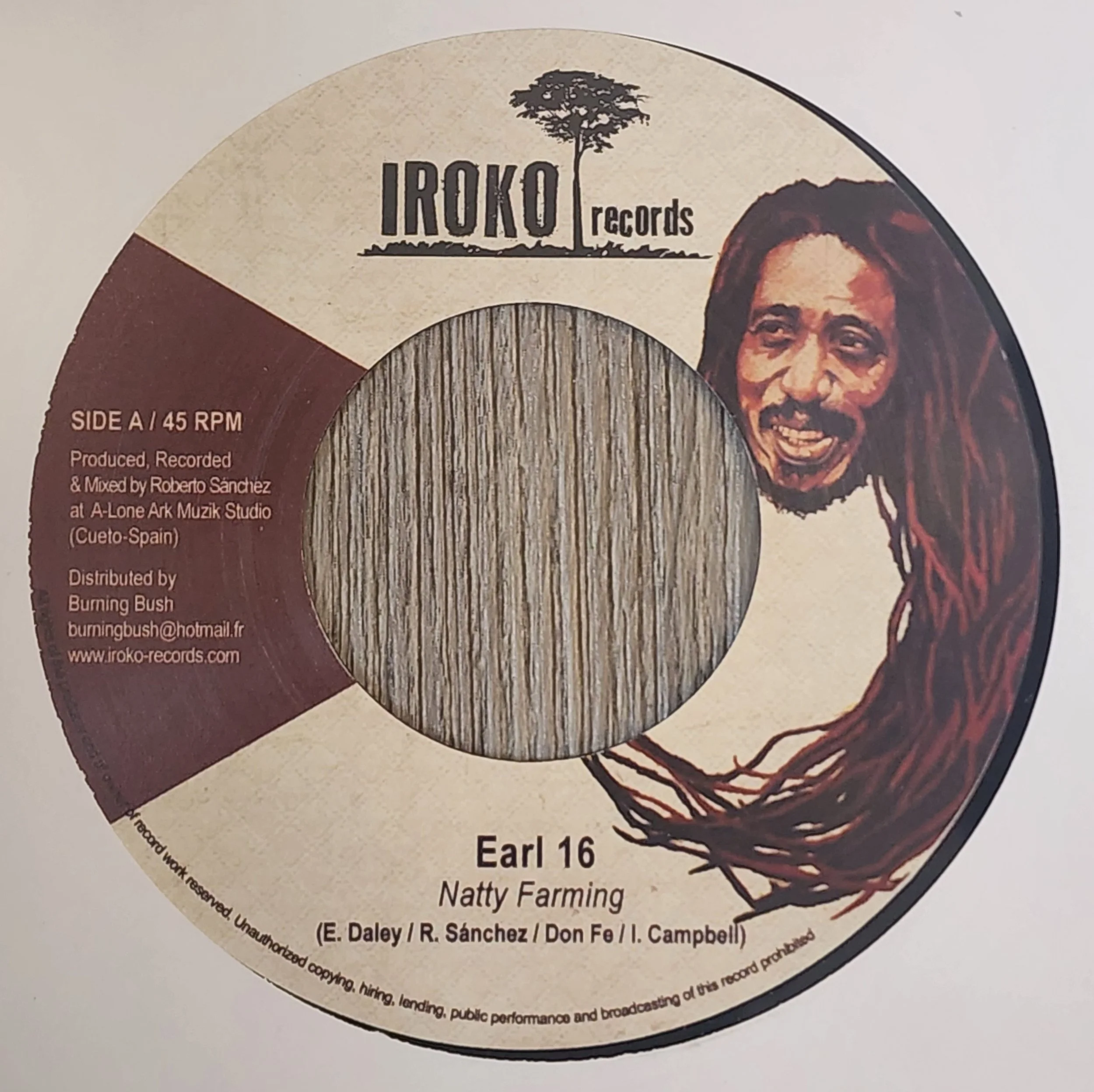 Earl Sixteen / The Producers - Natty Farming + Farming Version - 7''