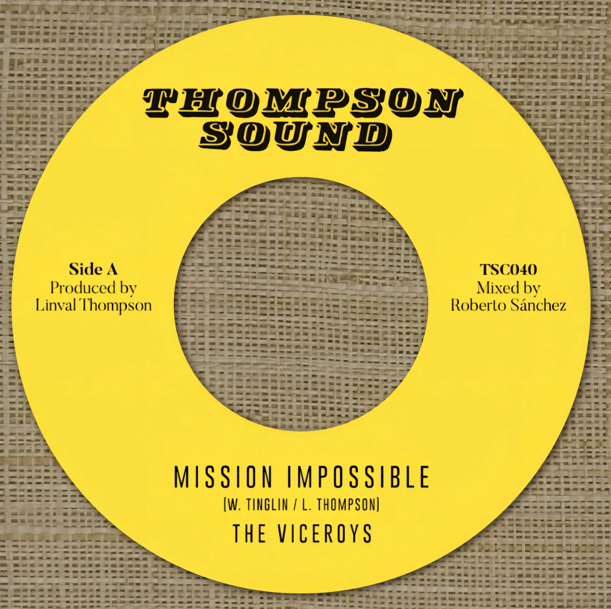(Pre-Order) TSC-040 - The Viceroys - Mission Impossible + Mission Impossible Version - 7''