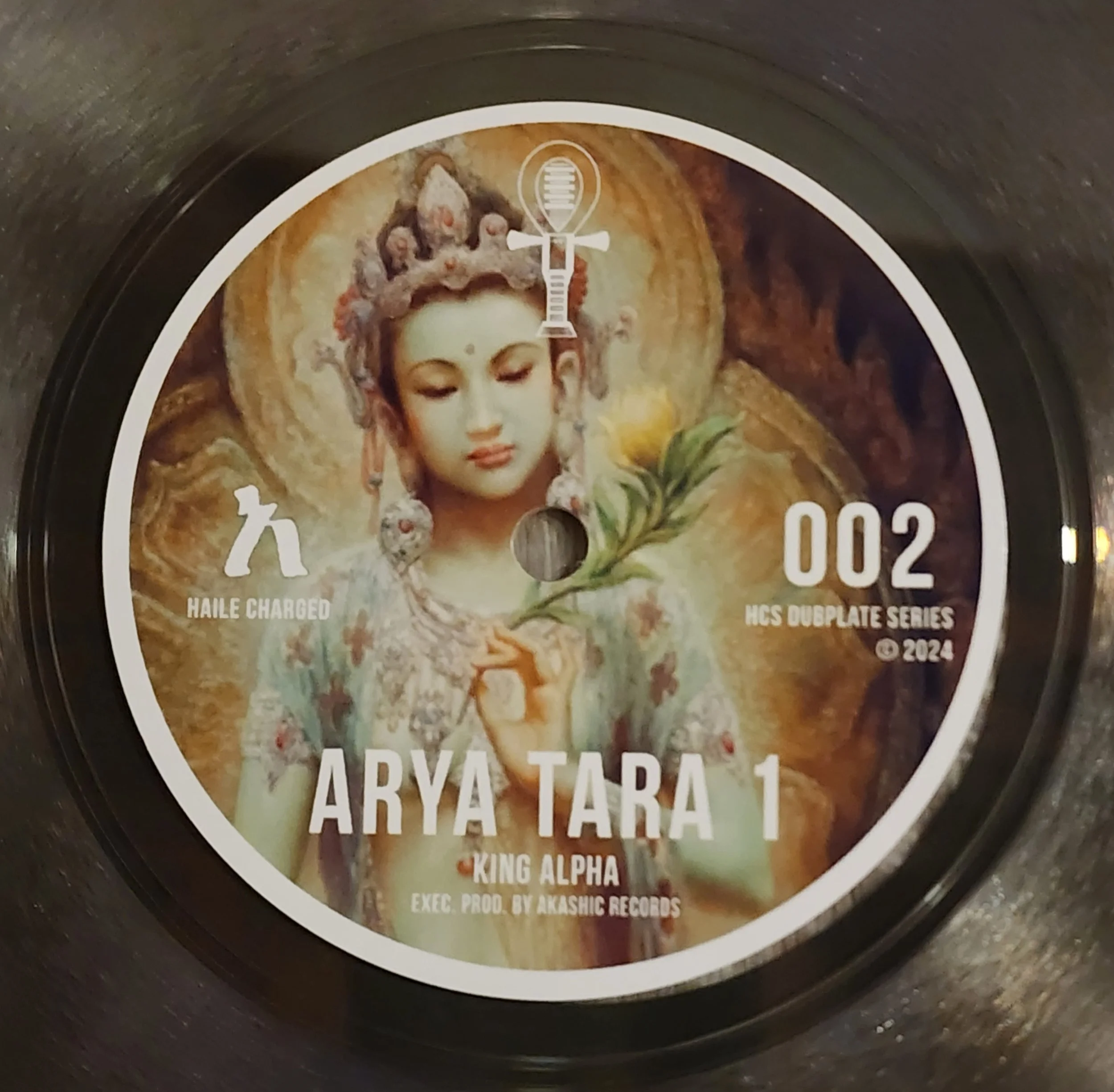 HSC-002 - King Alpha - Arya Tara 1 + Arya Tara 2 - 7'' (Black or Clear Polyvinyl)