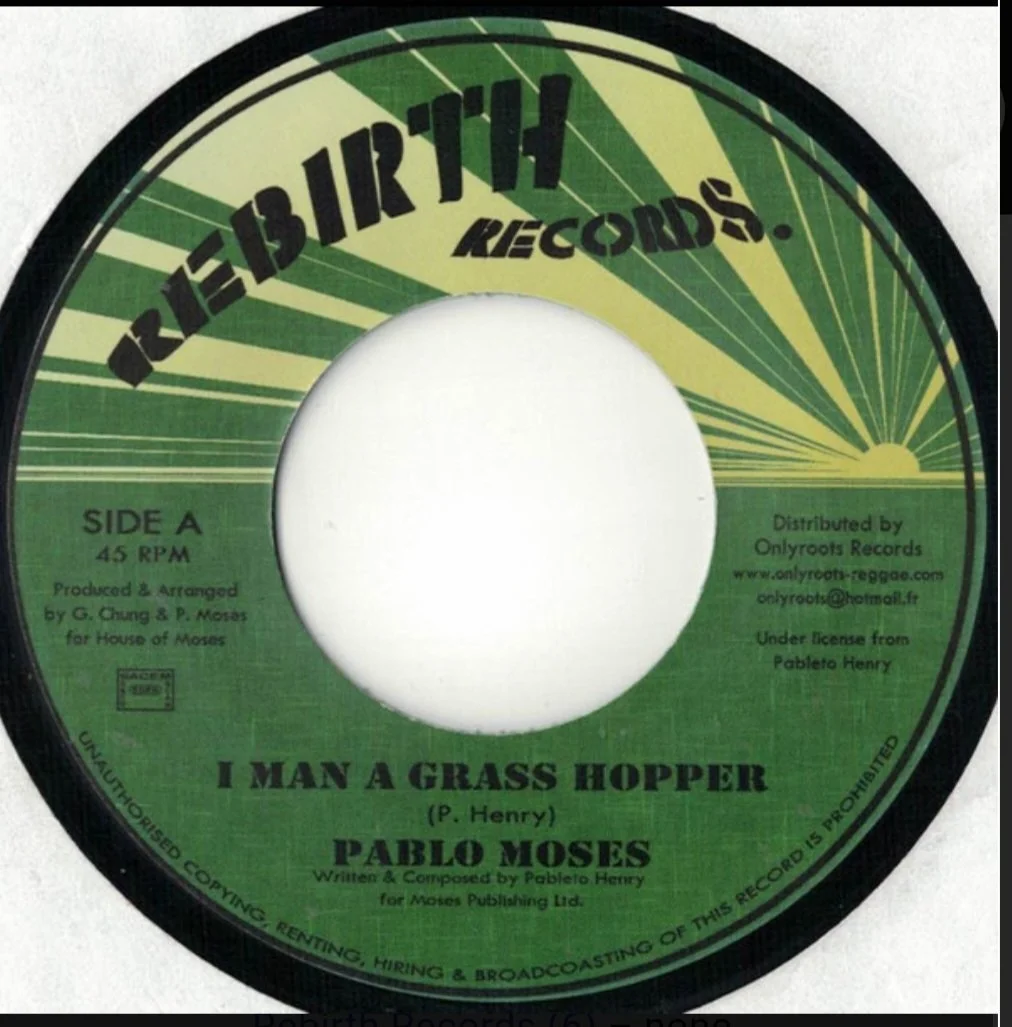 OR-57 Pablo Moses - I Am a Grasshopper 7''