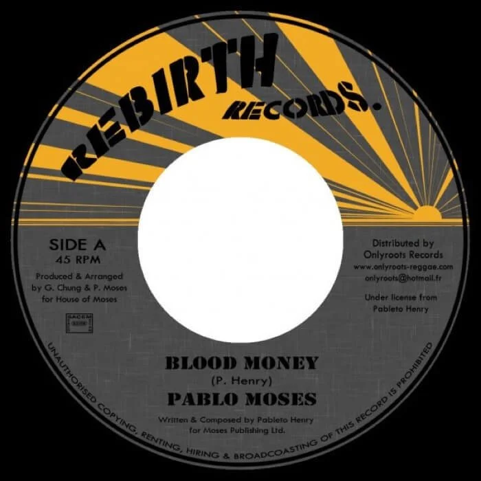 OR-59 Pablo Moses - Blood Money 7''