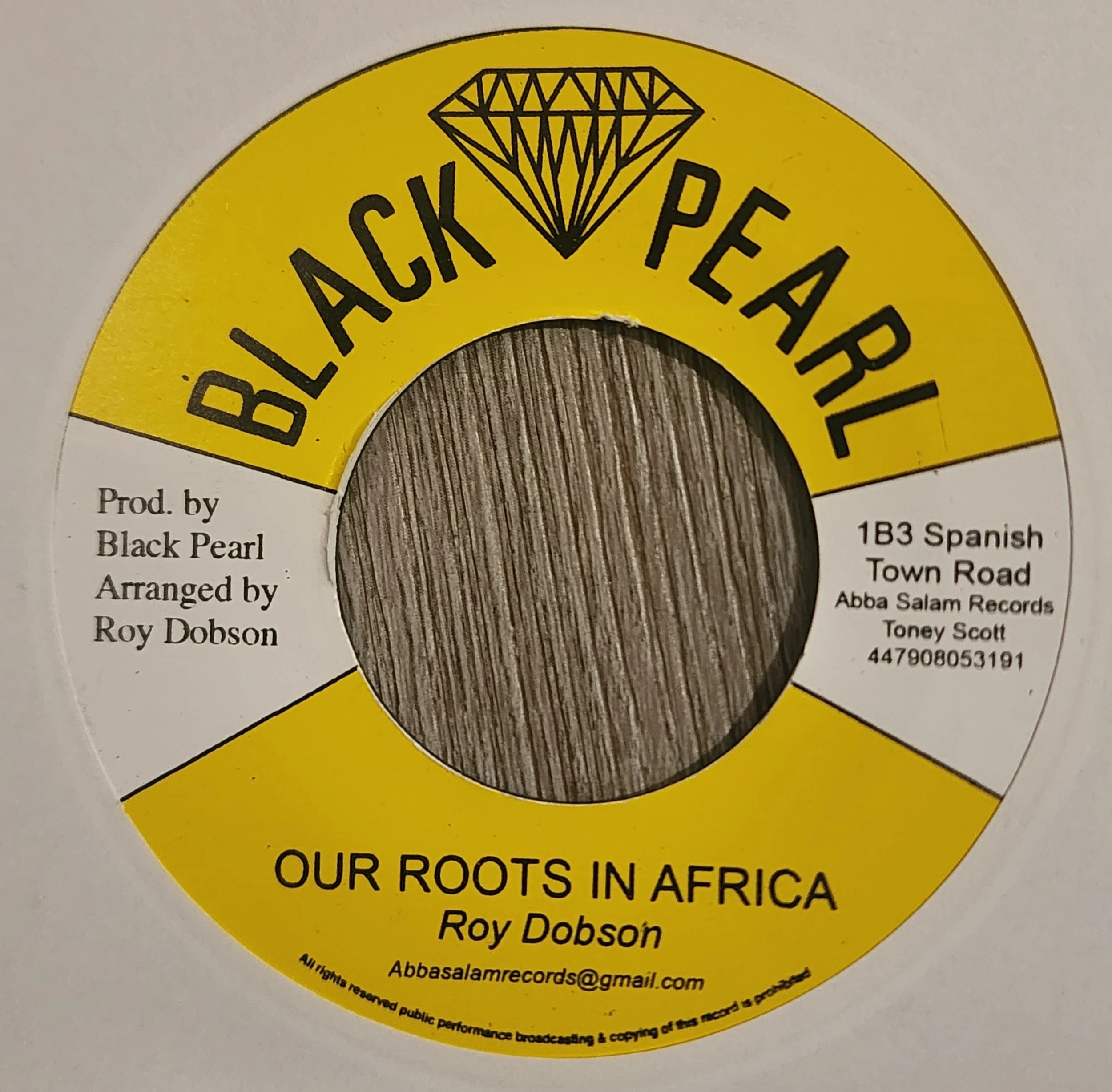 Roy Dobson - Our Roots In Africa + Our Dub - 7
