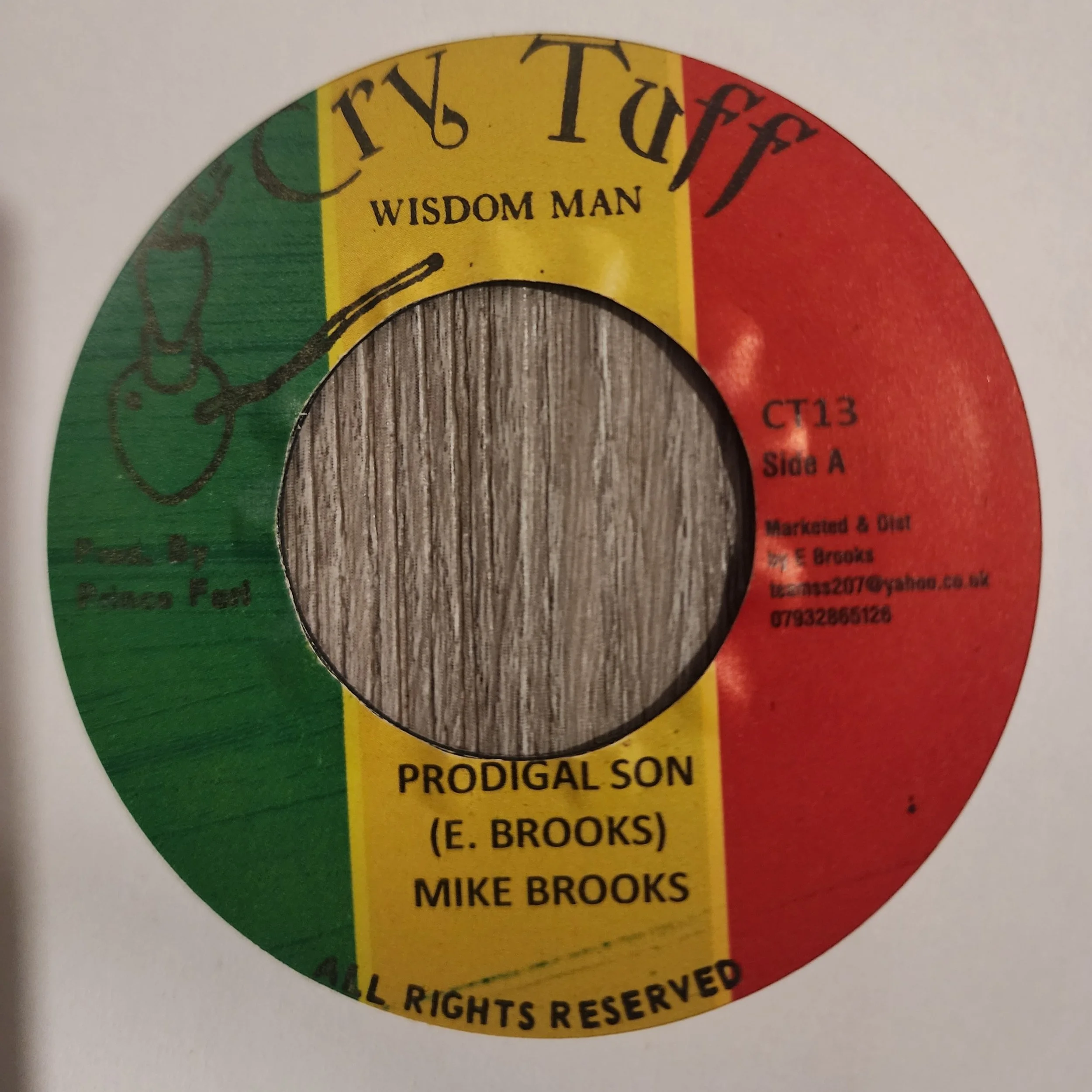 CT-13 - Mike Brooks / King Tubbys - Prodigal Son + King Tubbys Dubplate- 7