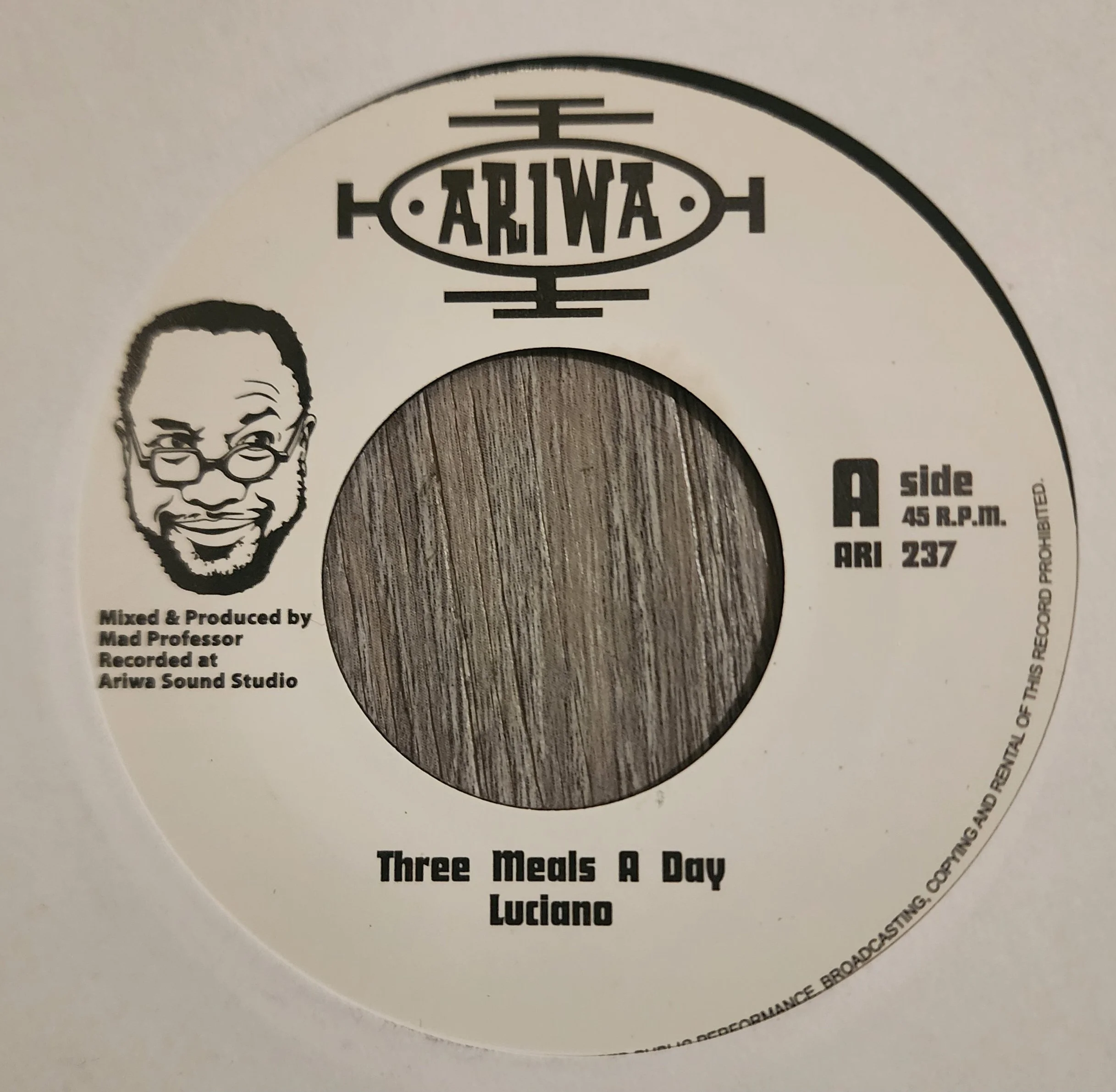 ARI-237 - Luciano / Mad Professor - Three Meals A Day + A Dub A Day - 7