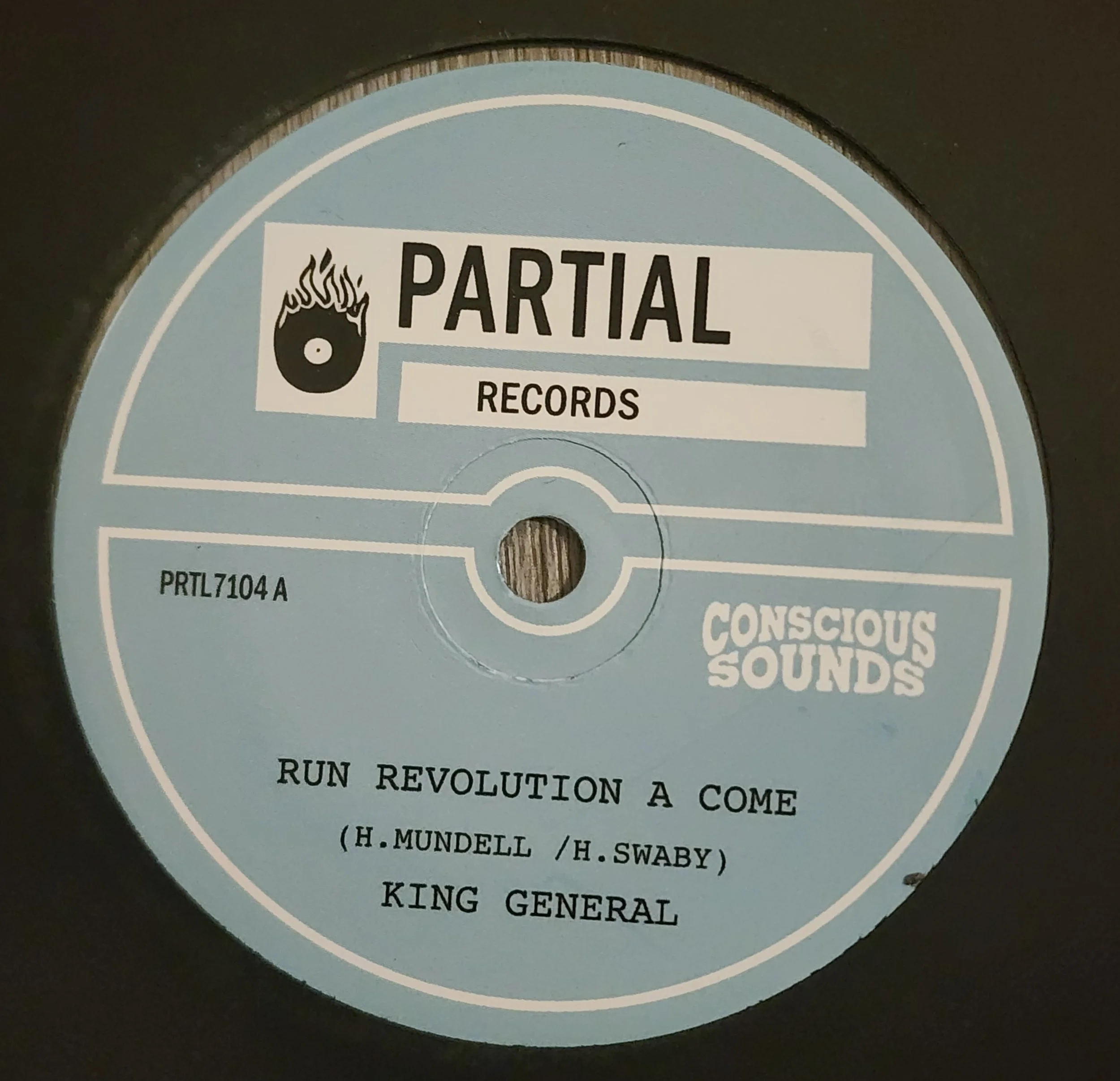 PRTL-7104 - King General / Dougie Conscious - Run Revolution A Come + Run Come Dub - 7
