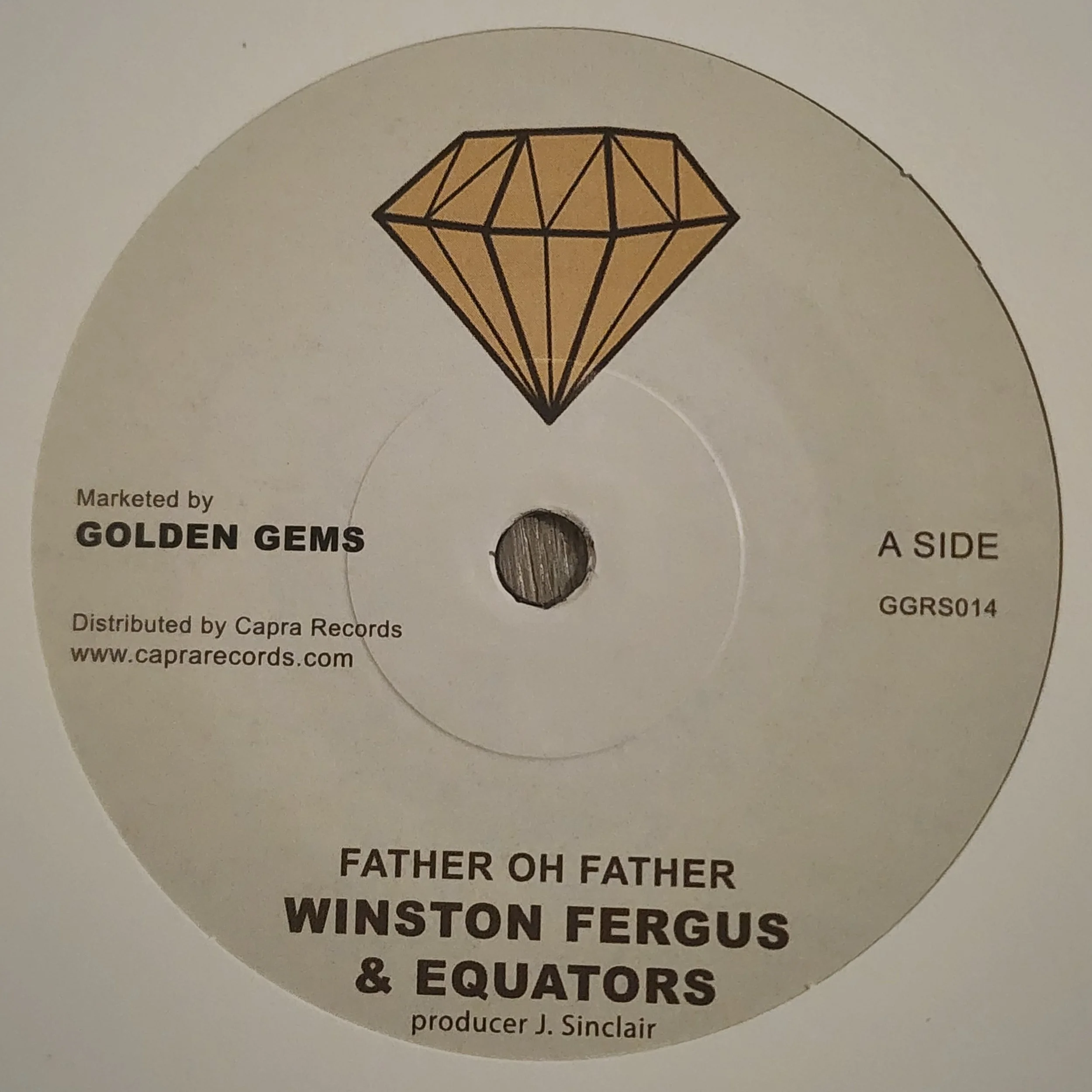 GGR-014 - Winston Fergus / The Equators - Father Oh Father + Tafari Dub - 7