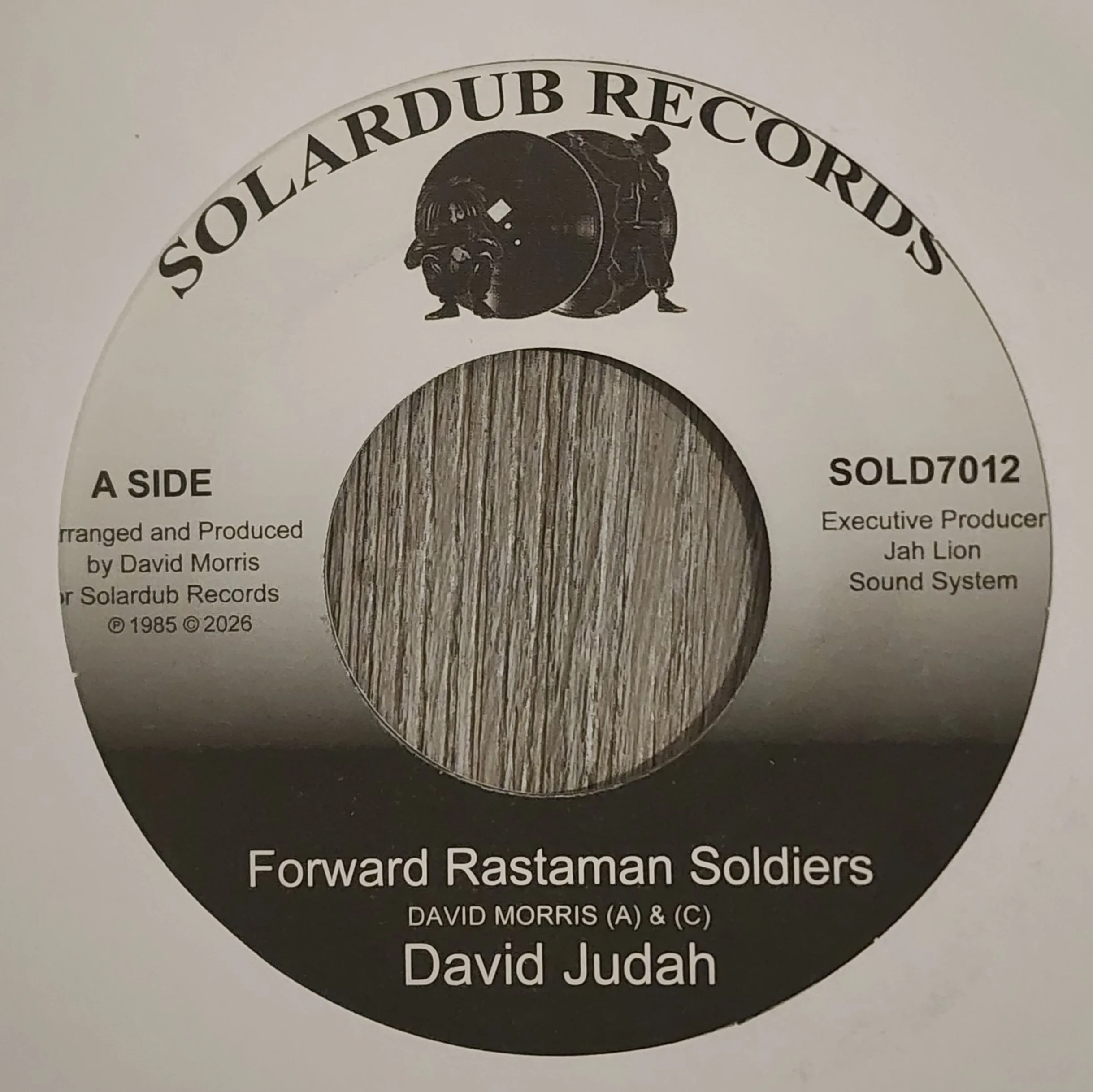SOLD-7012 - David Judah  - Forward Rastaman Soldiers + Forward Dubplate Cut - 7