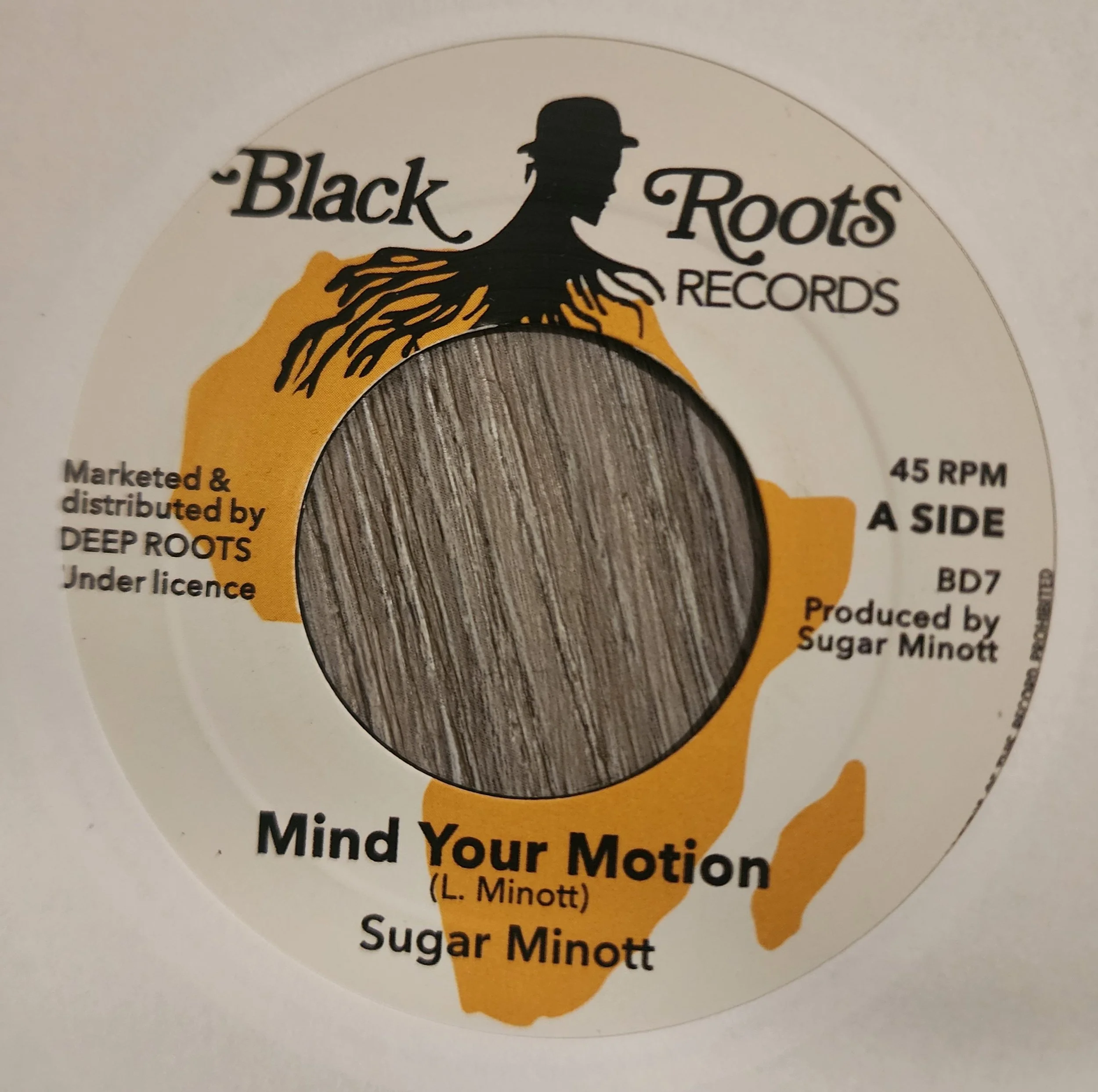 BD-7 - Sugar Minott - Mind Your Motion + Version - 7