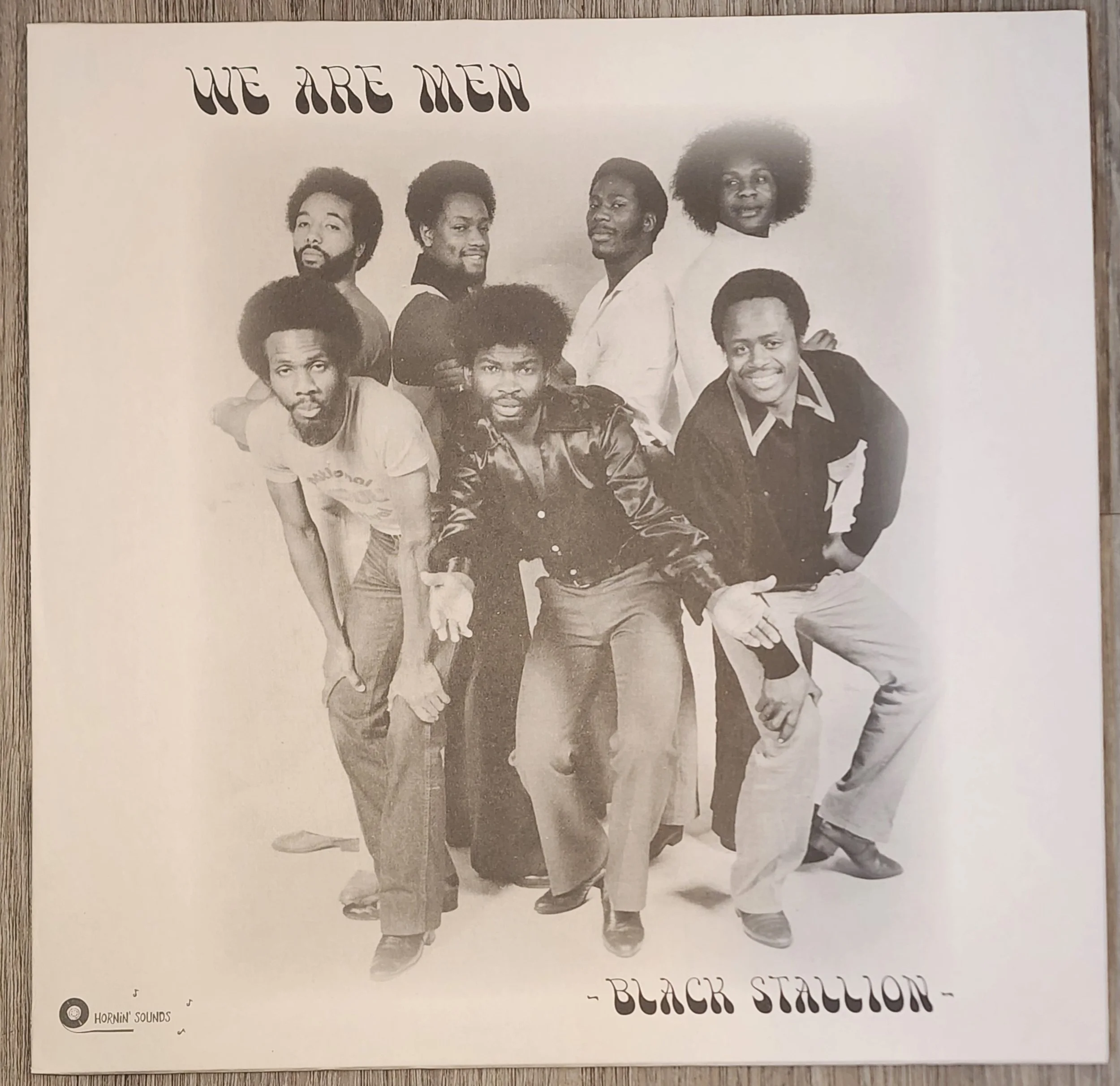 HS-43 - Black Stallion - We Are Men - LP