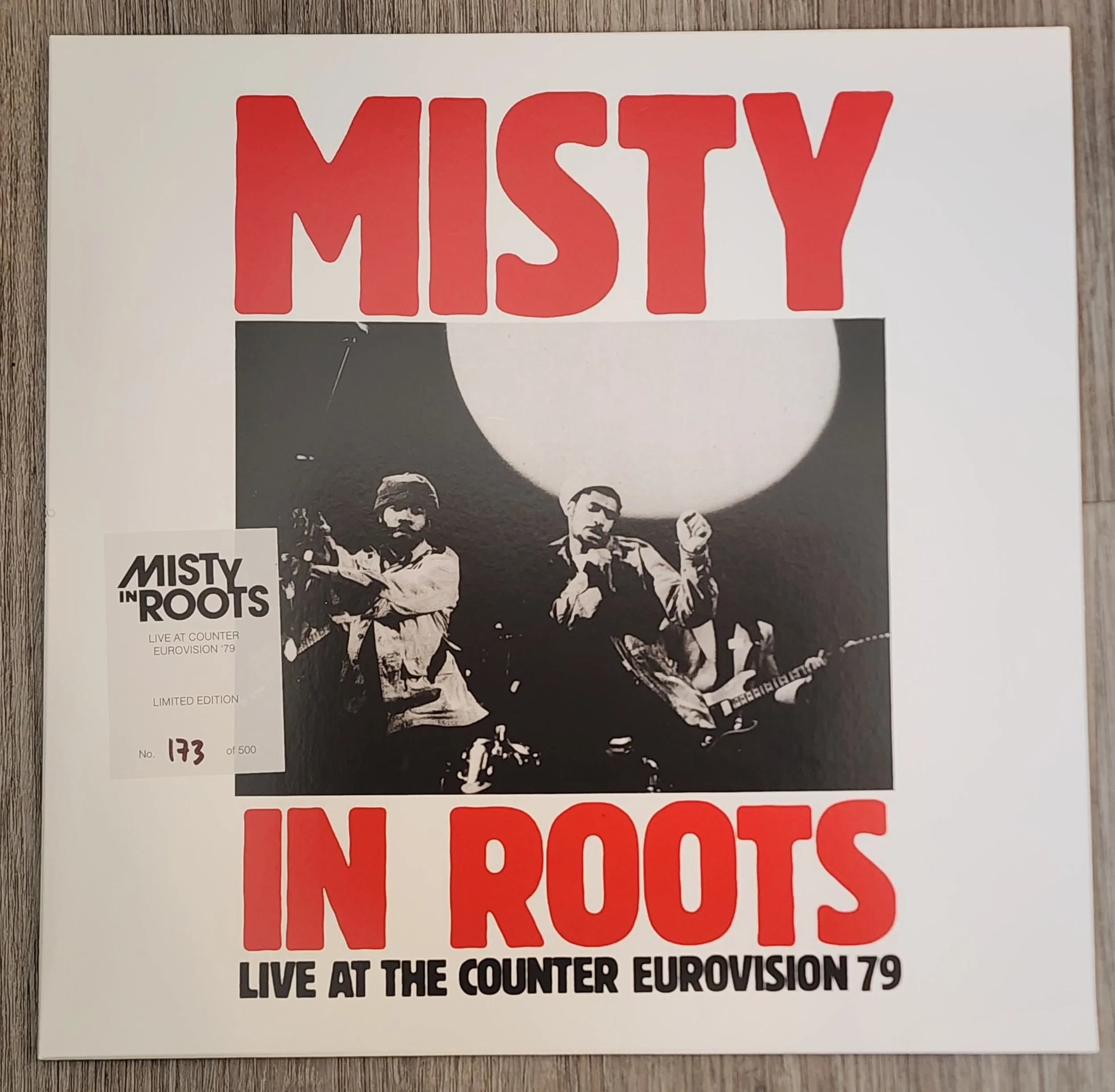 PU-003 - Misty In Roots - Live At Counter Eurovision - LP