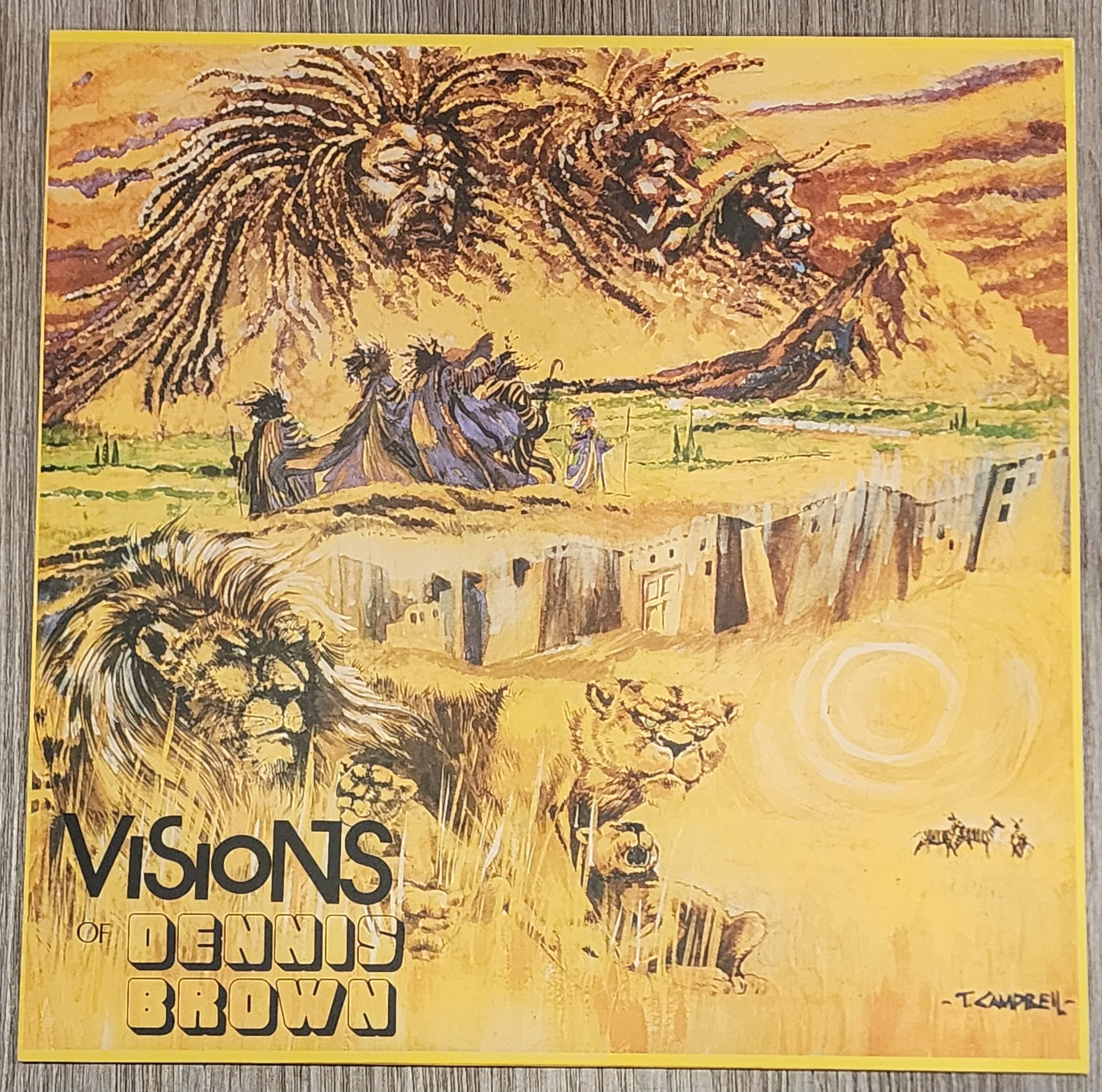 JGMLP-3 - Dennis Brown - Visions of Dennis Brown - LP