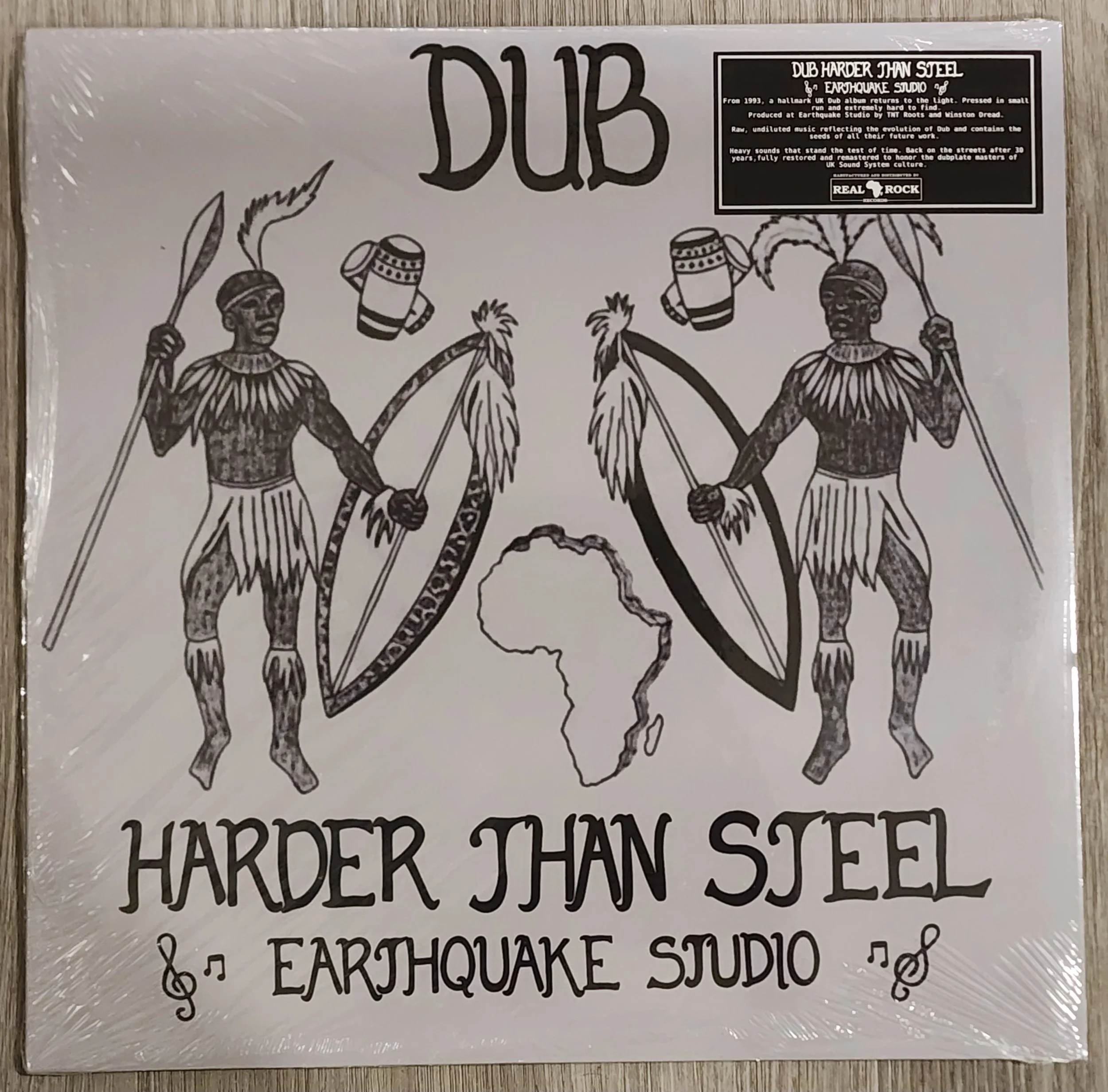 RCKLP-010 - Earthquake Studio - Dub Harder Than Steel - LP