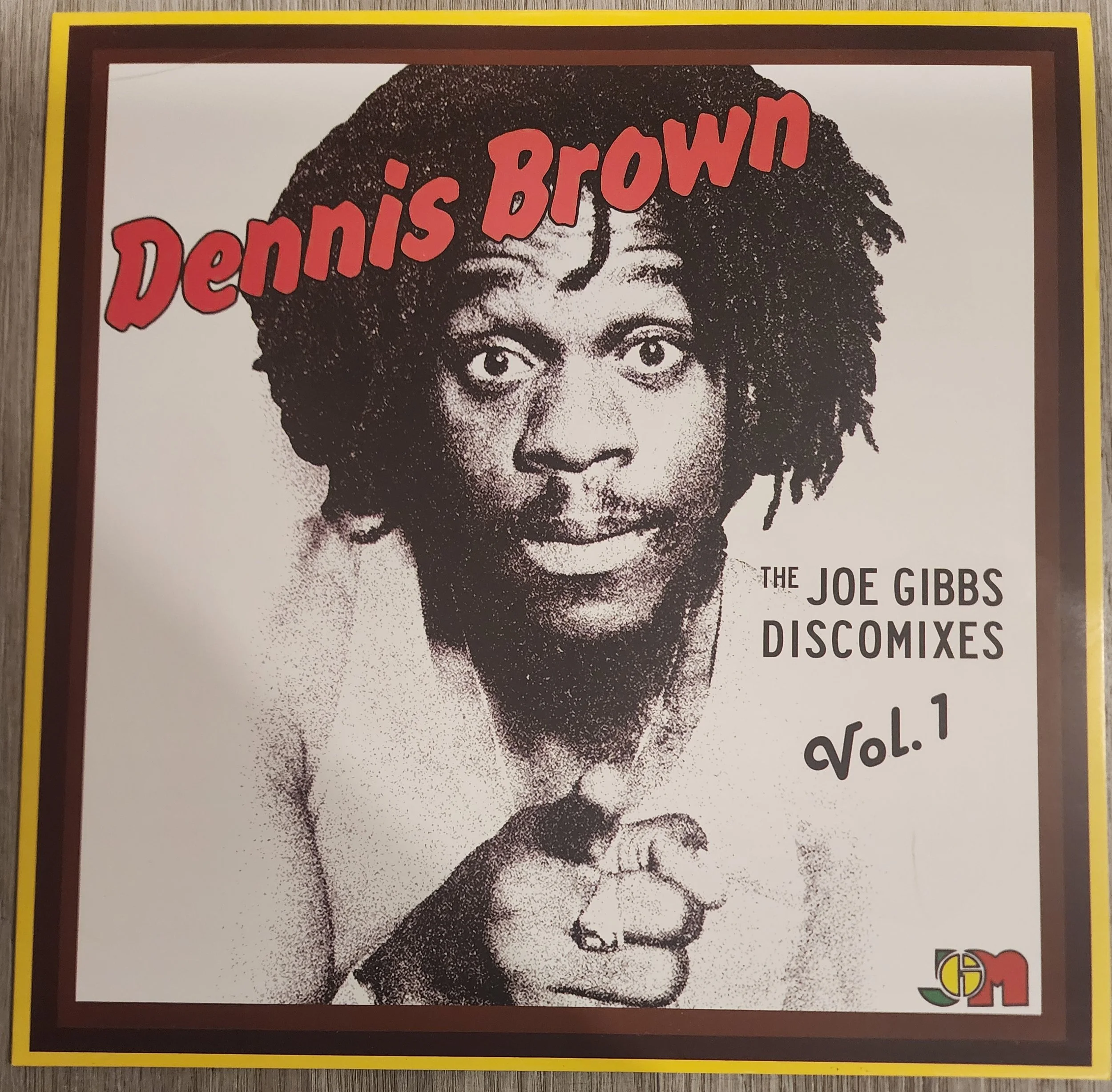 STU16LP-010 - Dennis Brown - The Joe Gibbs Discomixes Vol. 1 - LP