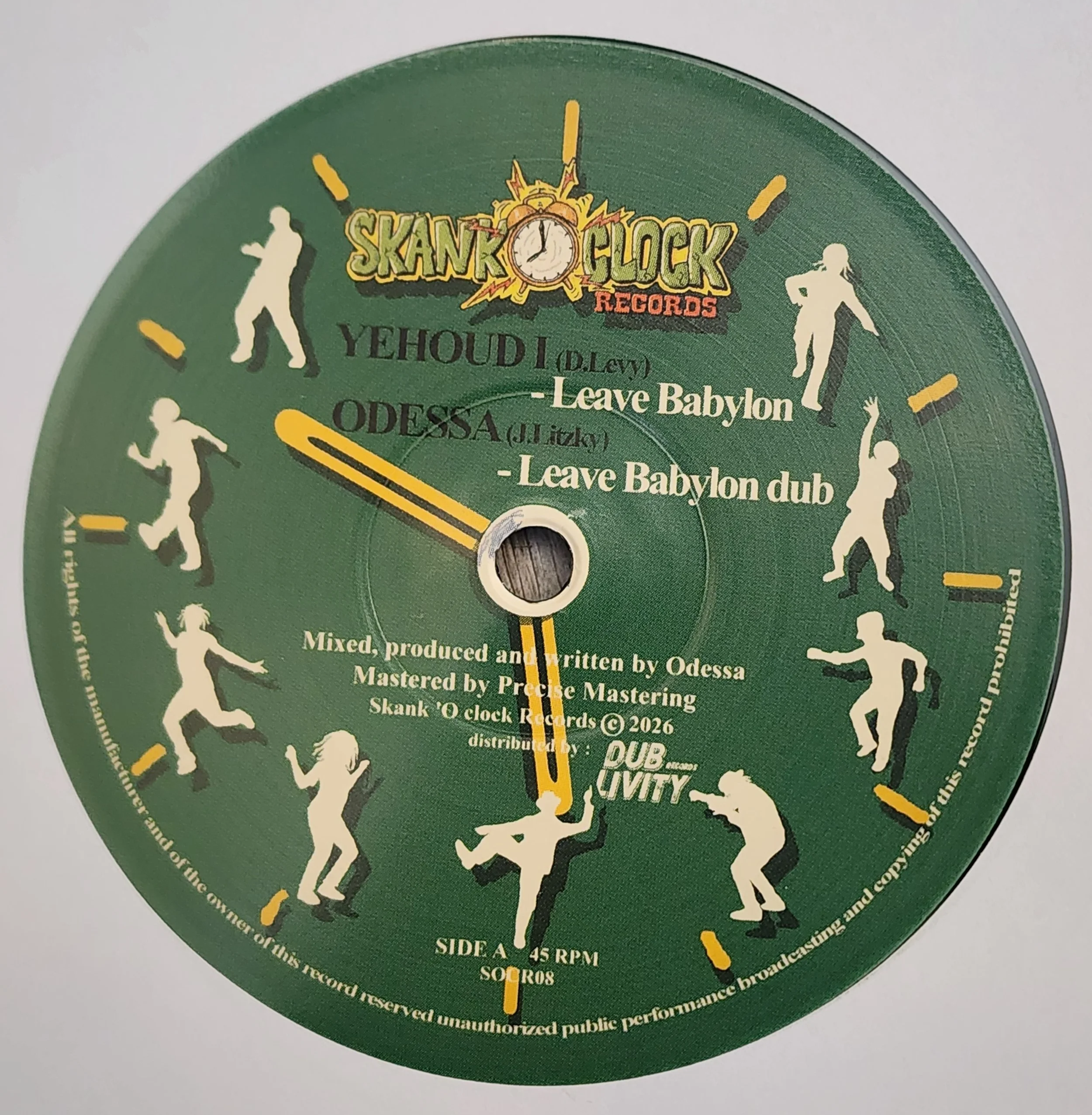 SOCR-08 - Yehoud I / Obessa - Leave Babylon + Bald Head - 12"