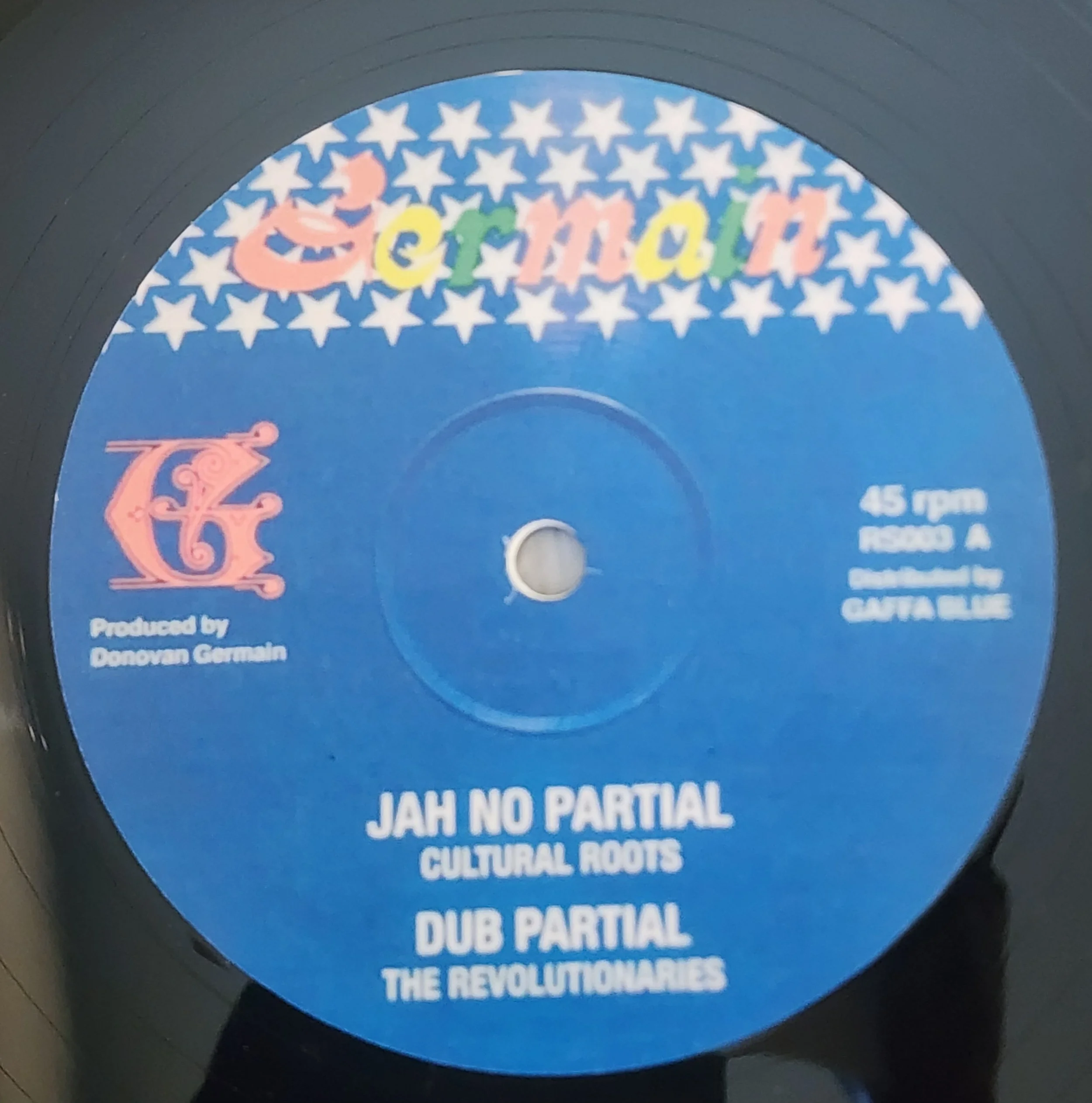 RS-003 - Cultural Roots - Jah No Partial + Dub Plate Mix - 12"