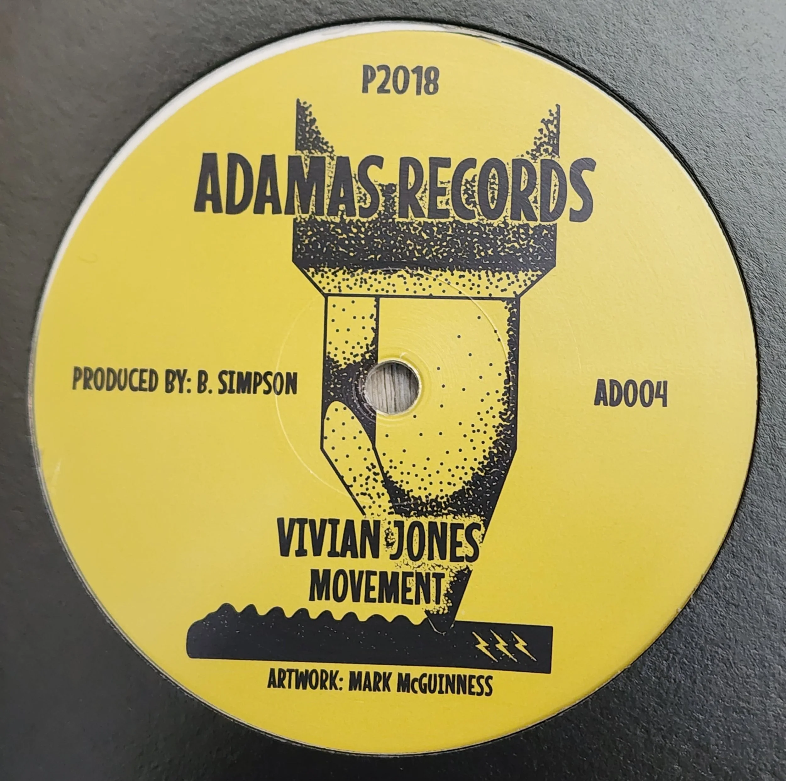 AD-004 - Vivian Jones - Movement + Dub - 12"