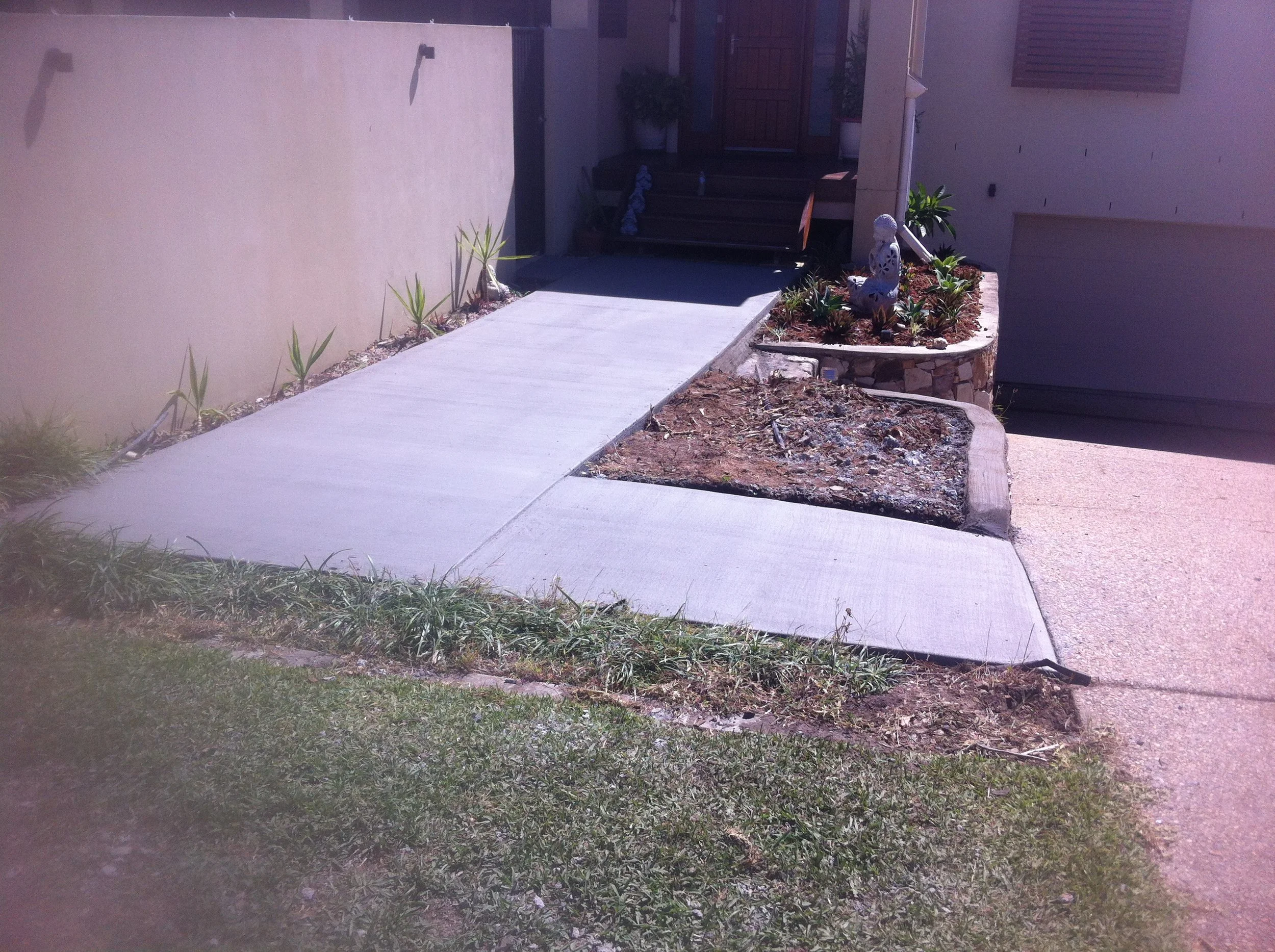 Concrete footpath Brisbane