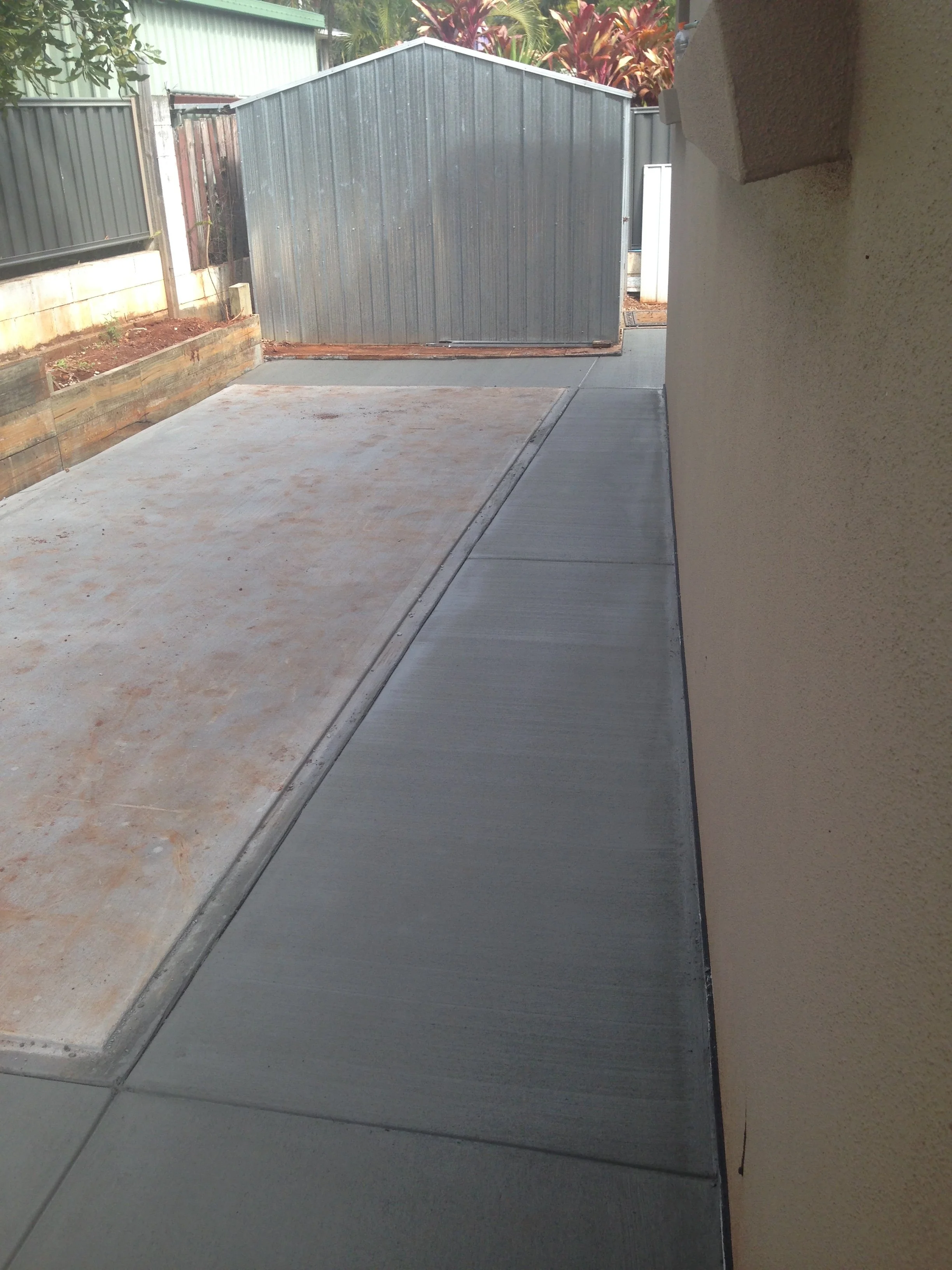 Footpath down side of house Redlands QLD