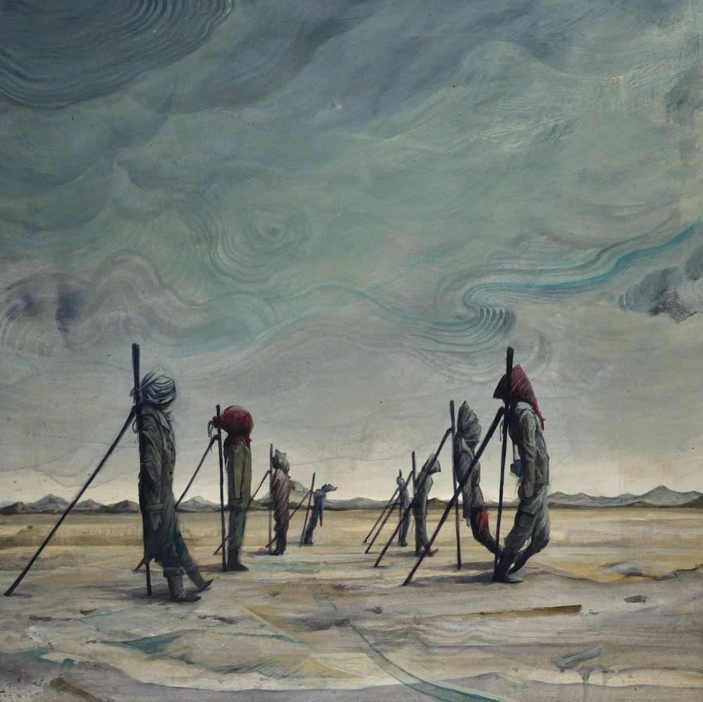 Album front cover for Ocean Districts’ 2018 album ‘‘Doomtowns’’