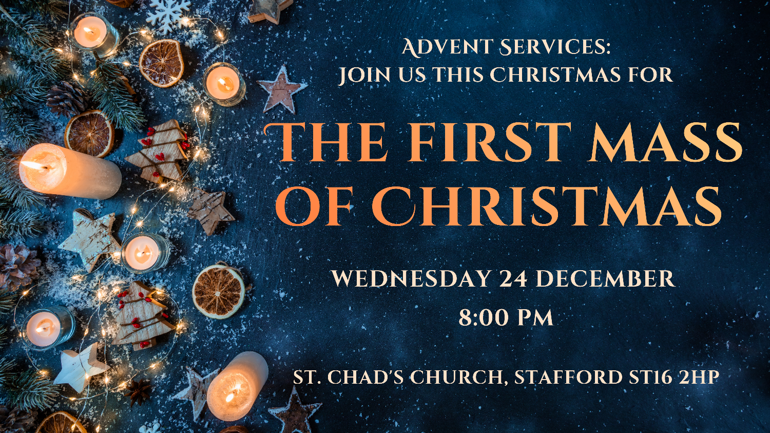 The First Mass of Christmas at St Chad's