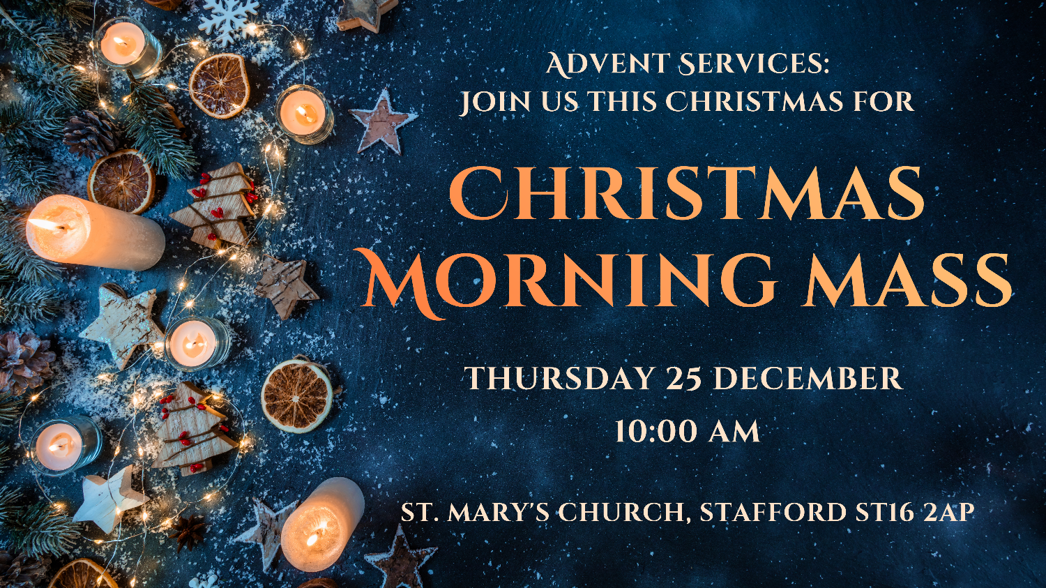Christmas Morning Mass at St Mary's