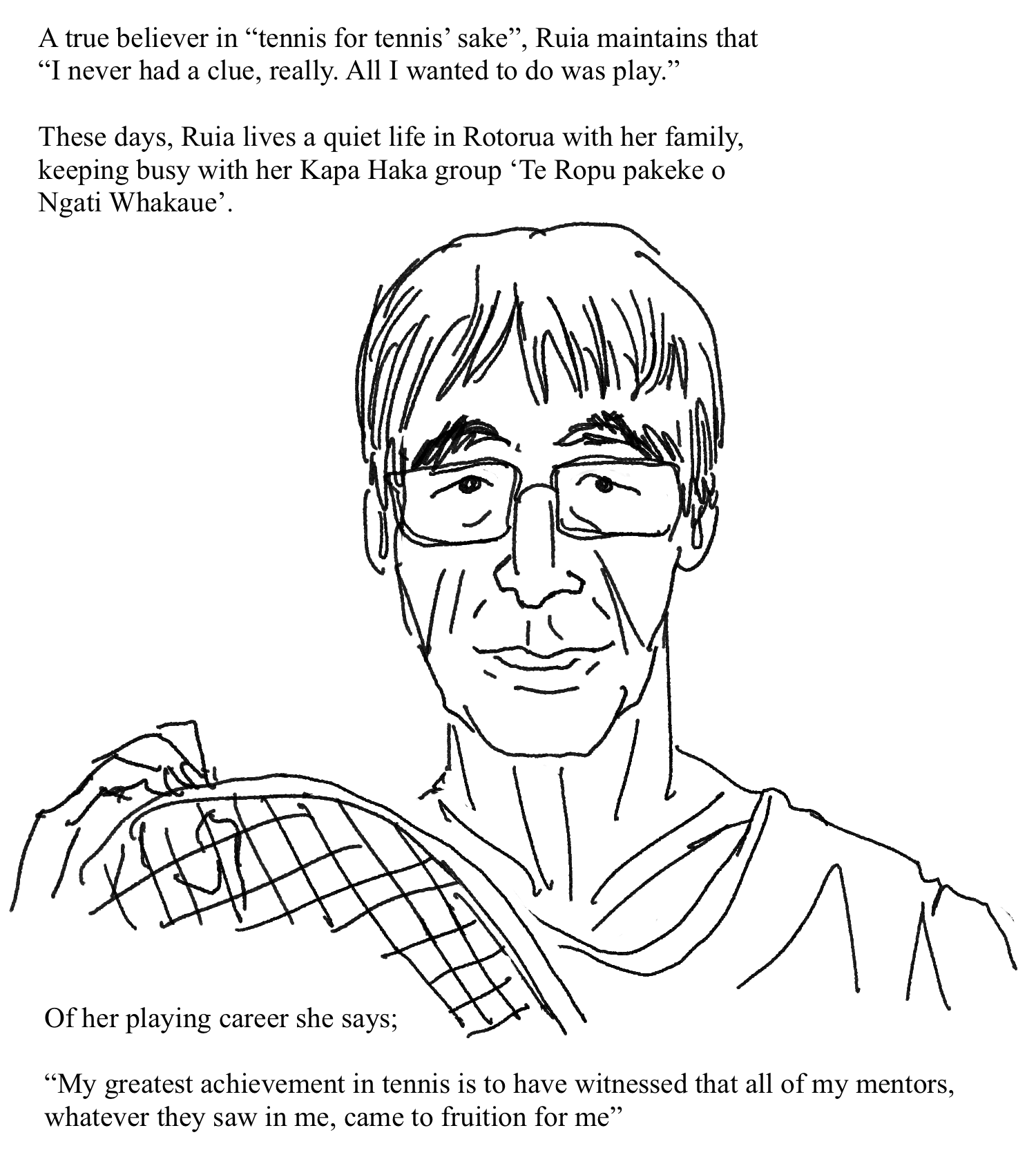 To Wimbledon and Beyond! - The Story of Ruia Morrison