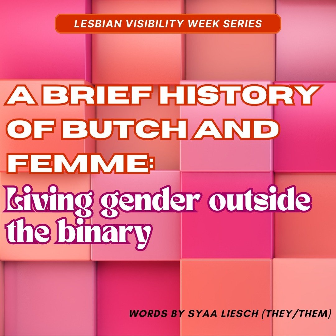 Our next post for Lesbian Visibility Week takes us through the terminology and history of butch and femme identities, and how both are expressions of sexuality that are distinctly lesbian.

#lesbianvisibilityweek #lesbian #owp #owpblog #genderequalit