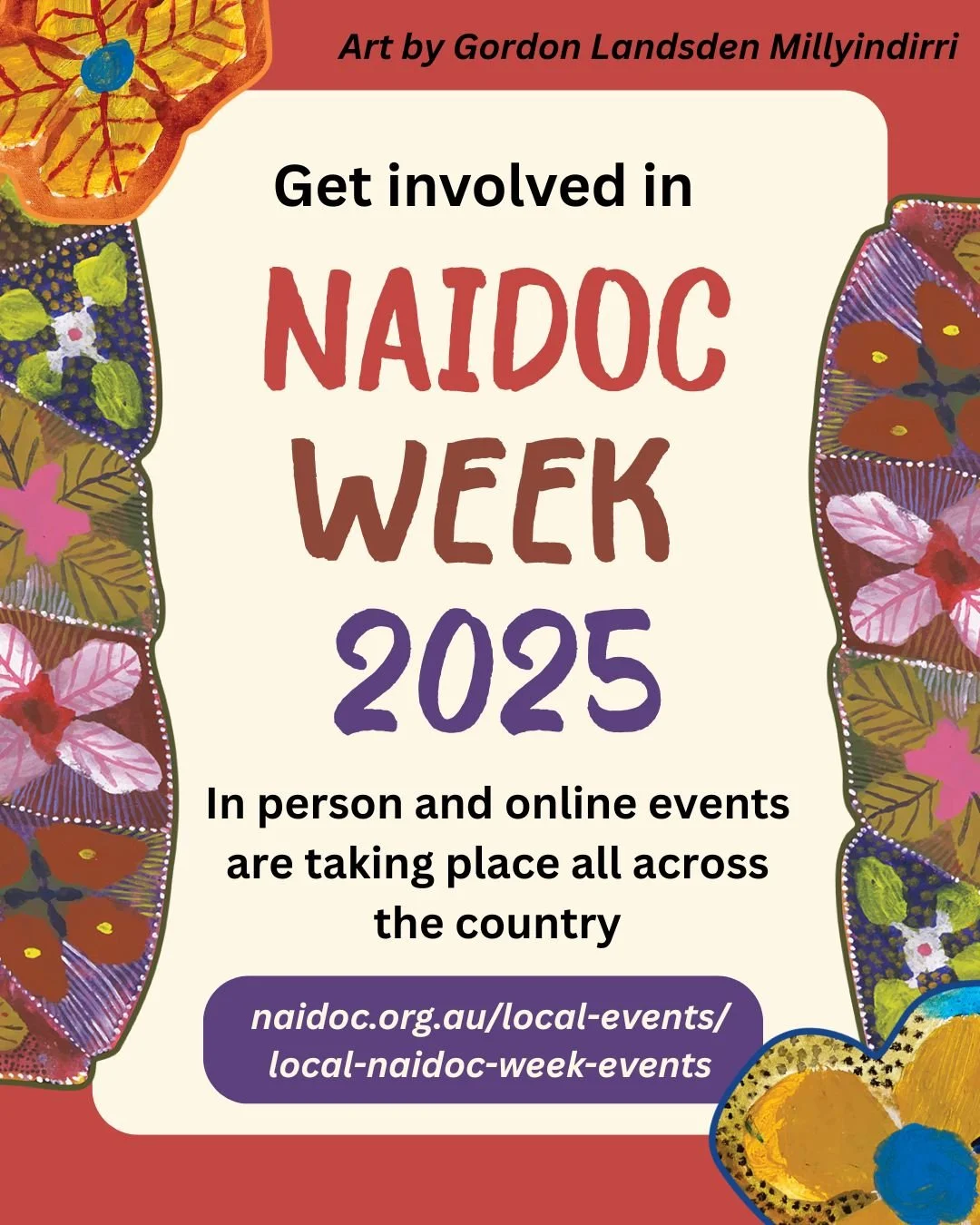 Find a way to get involved in NAIDOC Week 2025! 

🔗 Visit naidoc.org.au 

#genderjusticeproject #naidocweek #australia #genderjustice #aboriginalaustralia #intersectionalfeminism