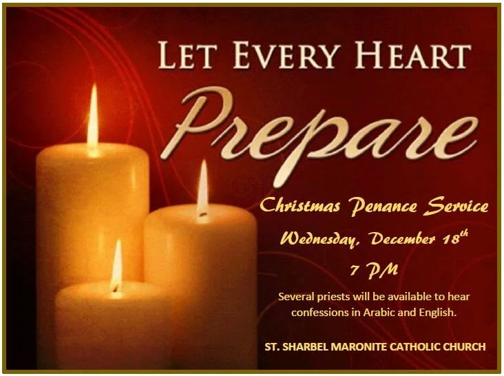 CHRISTMAS PENANCE SERVICE
